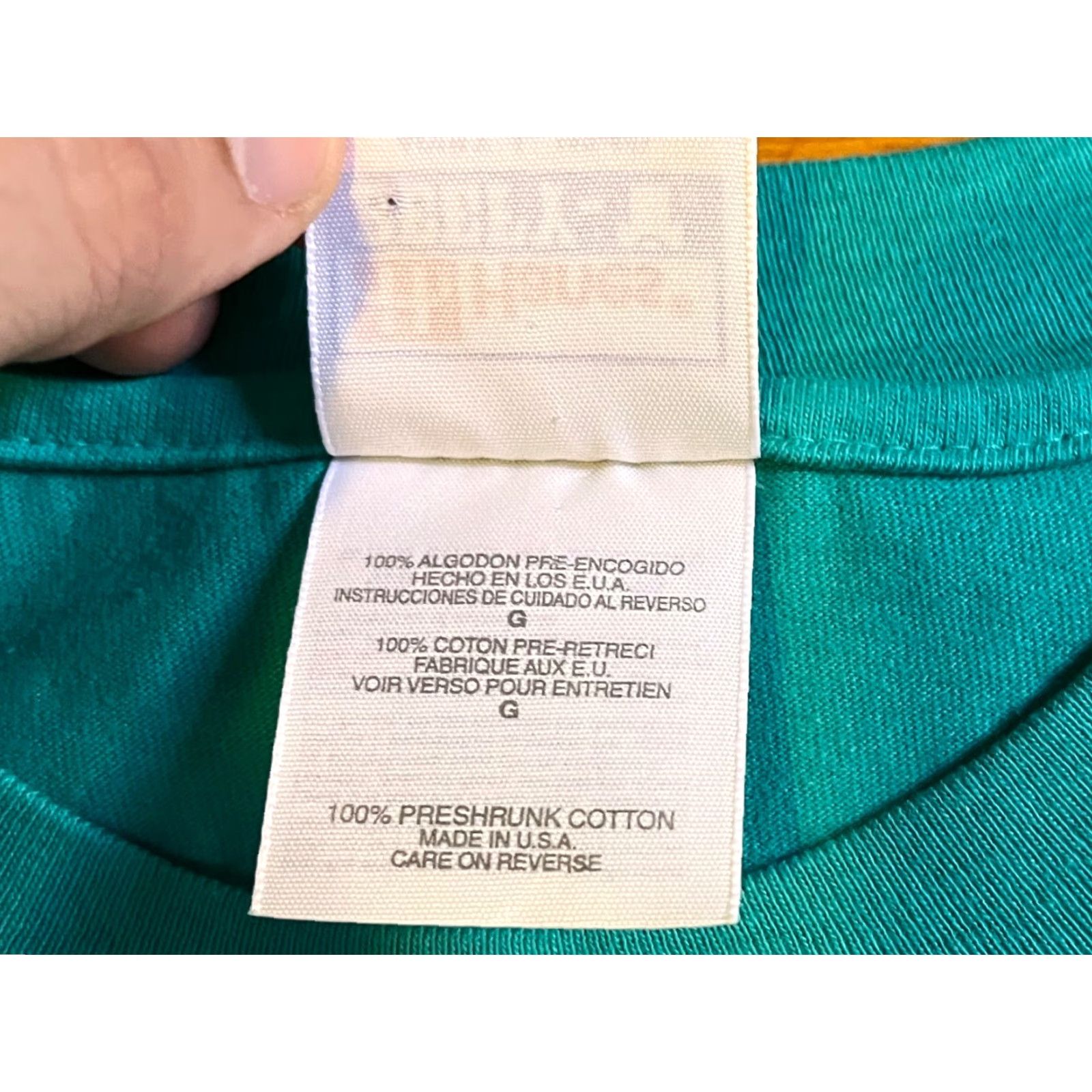 Hanes VINTAGE Hanes Fort Lauderdale Shirt Men’s L Blue Embroidered 90s Beach City Florida T-Shirt Size US L / EU 52-54 / 3 - 5 Thumbnail