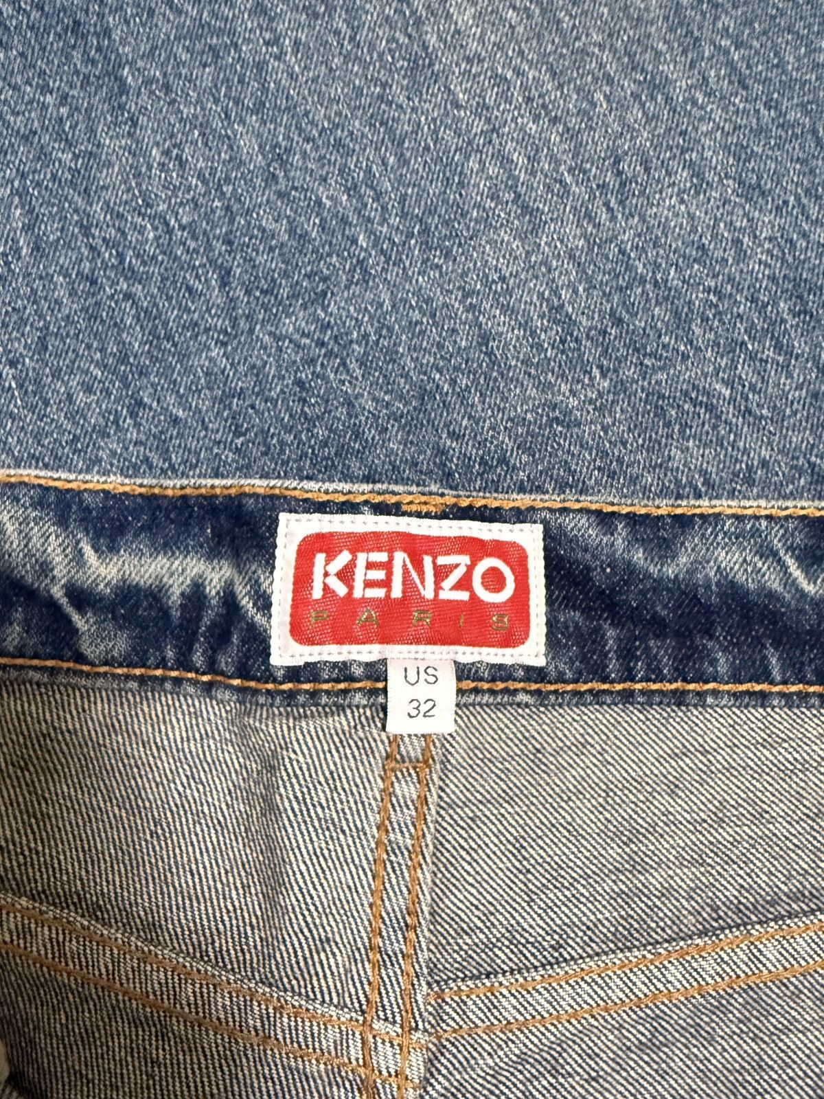 Kenzo Kenzo Asagao Straight Jeans Size US 32 / EU 48 - 3 Thumbnail
