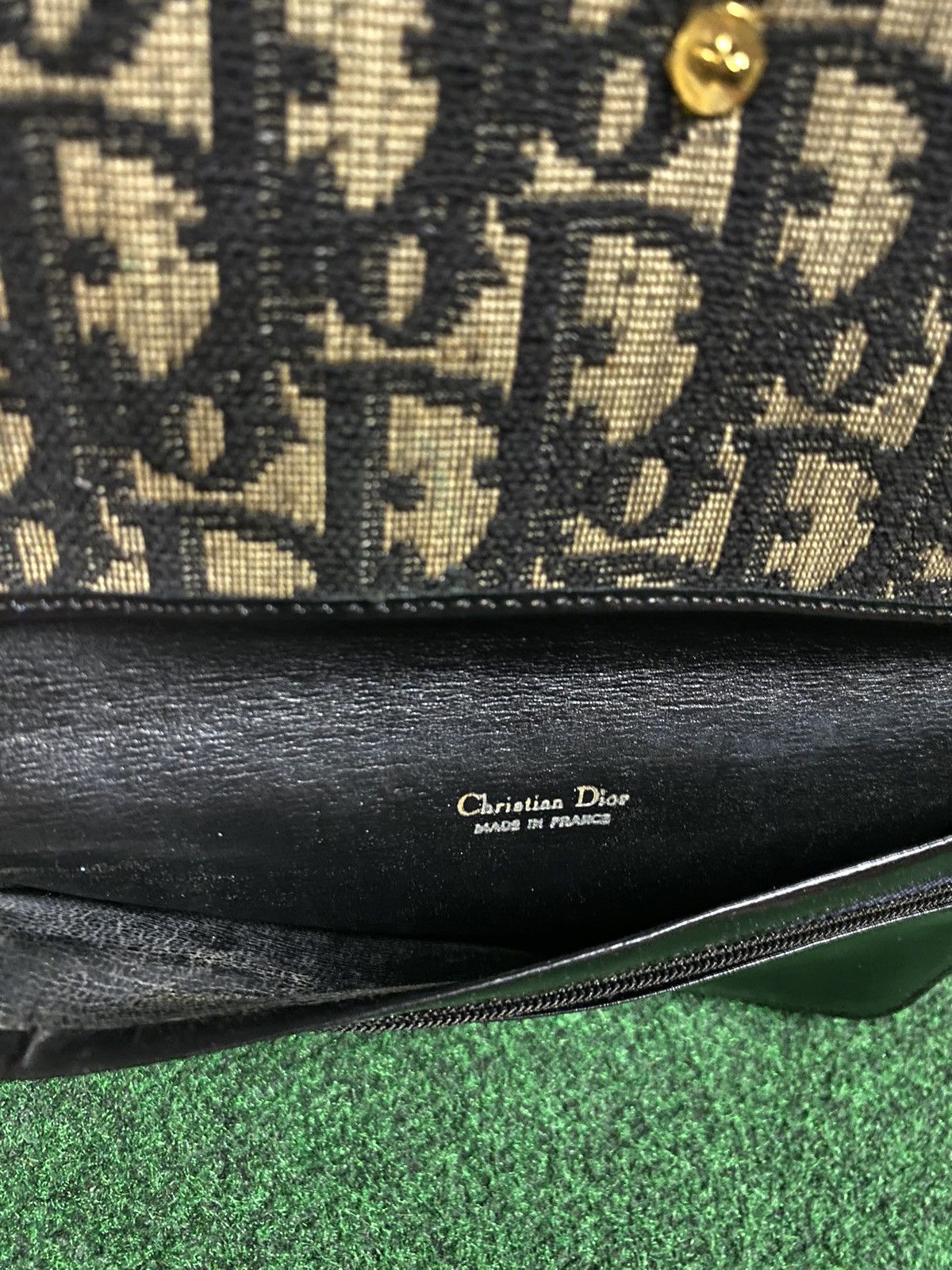 Christian Dior Monsieur × Dior × Vintage Vintage Christian Dior Blue Trotter Long Wallet Y2K Size ONE SIZE - 6 Thumbnail
