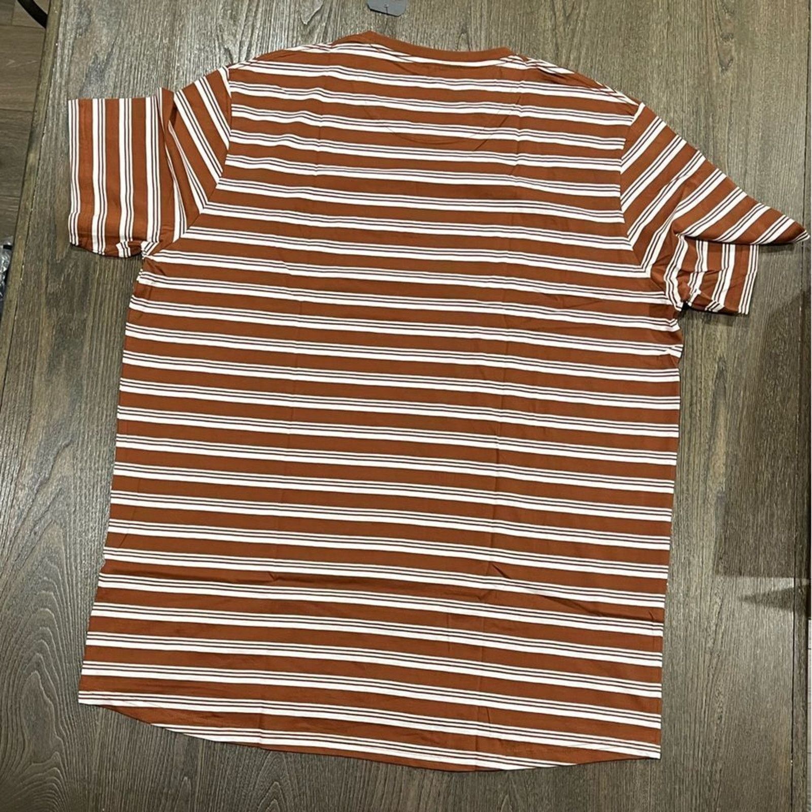 Vintage NWT Johnny Bigg Global YD Stripe Longline Tee Brick Size 3X Size US XXL / EU 58 / 5 - 7 Thumbnail