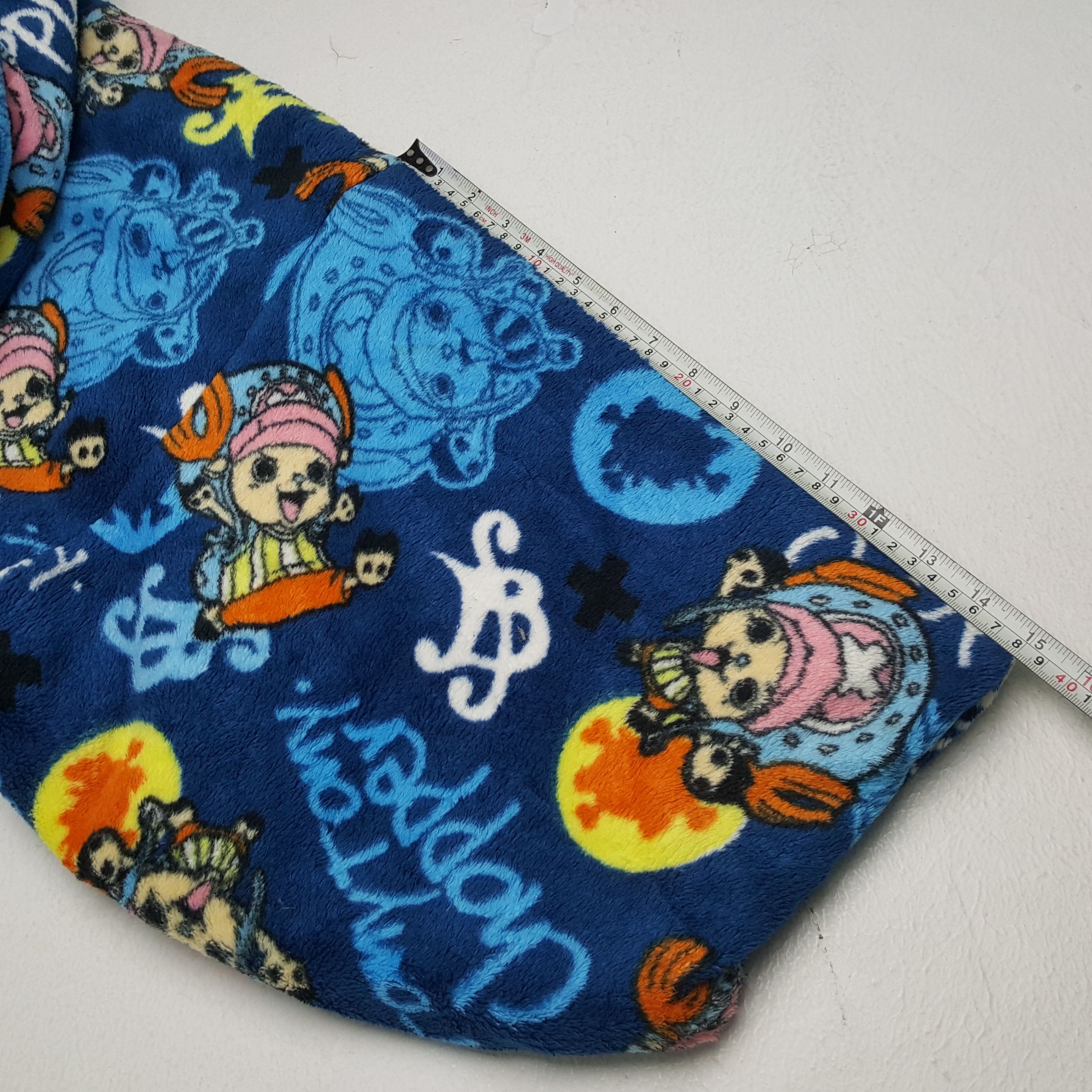 One Piece × Vintage ONE PIECE Japanese Anime Cartoon Kimono Jacket Size US L / EU 52-54 / 3 - 5 Thumbnail