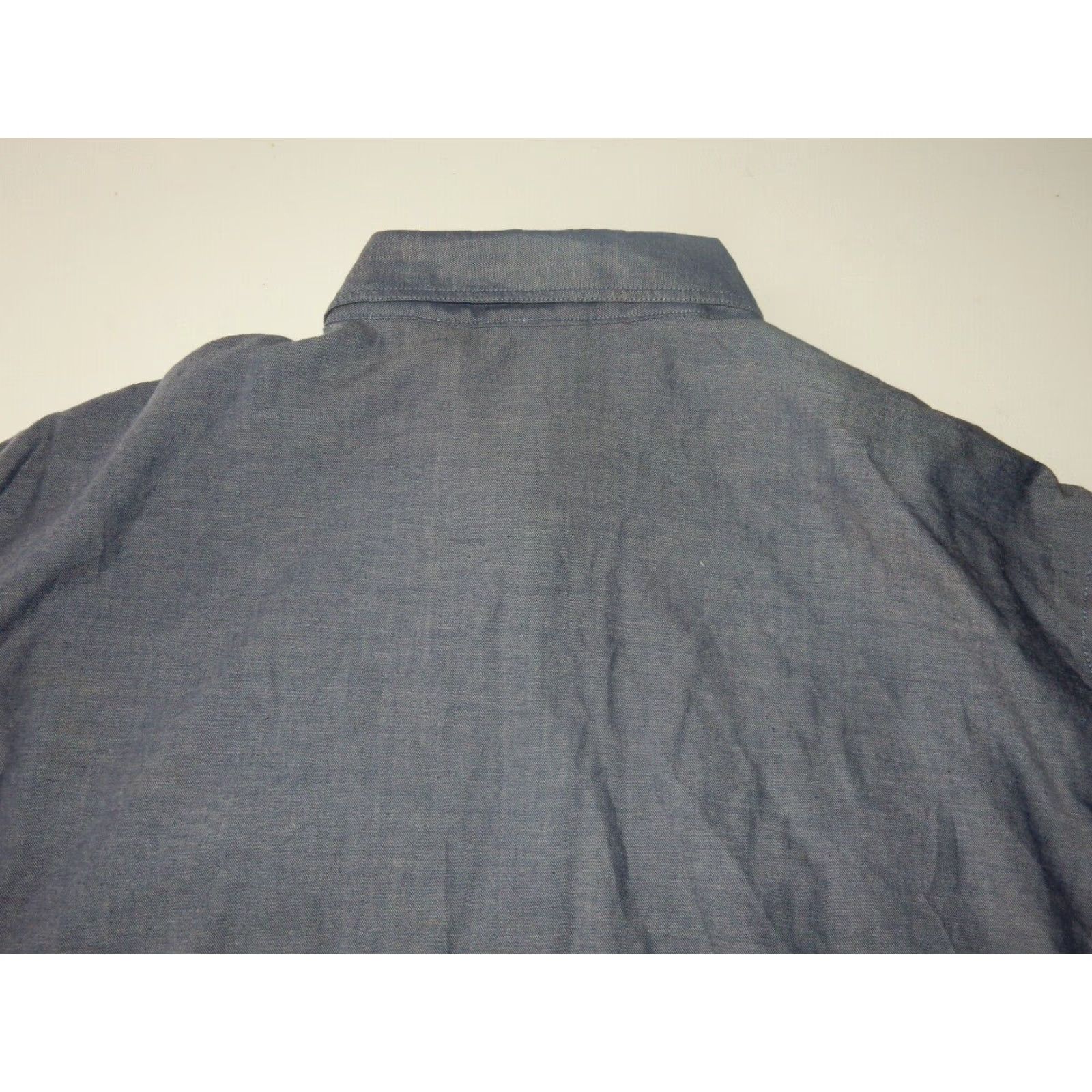 Enyce VINTAGE Enyce Men's Button-Up Shirt 3XL Long Sleeve Cotton Blend Gray Adult Size US XXL / EU 58 / 5 - 4 Thumbnail