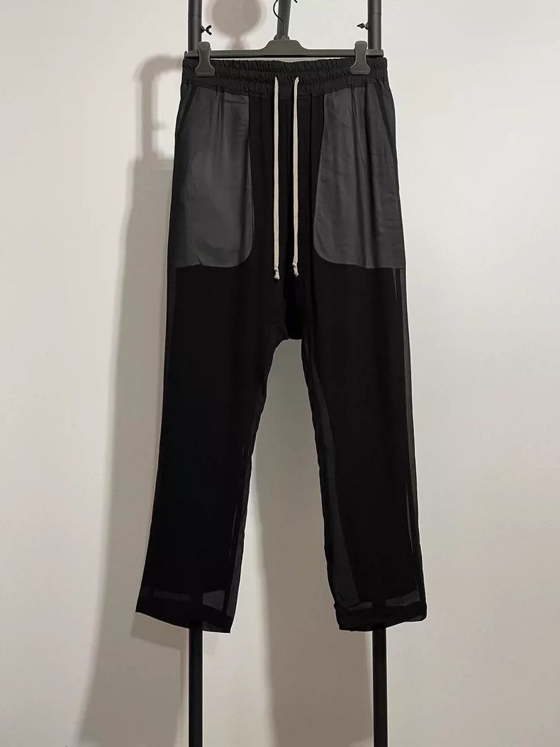 Rick Owens Rick Owens Long Pants with Dropped Crotch Size US 31 - 1 Thumbnail