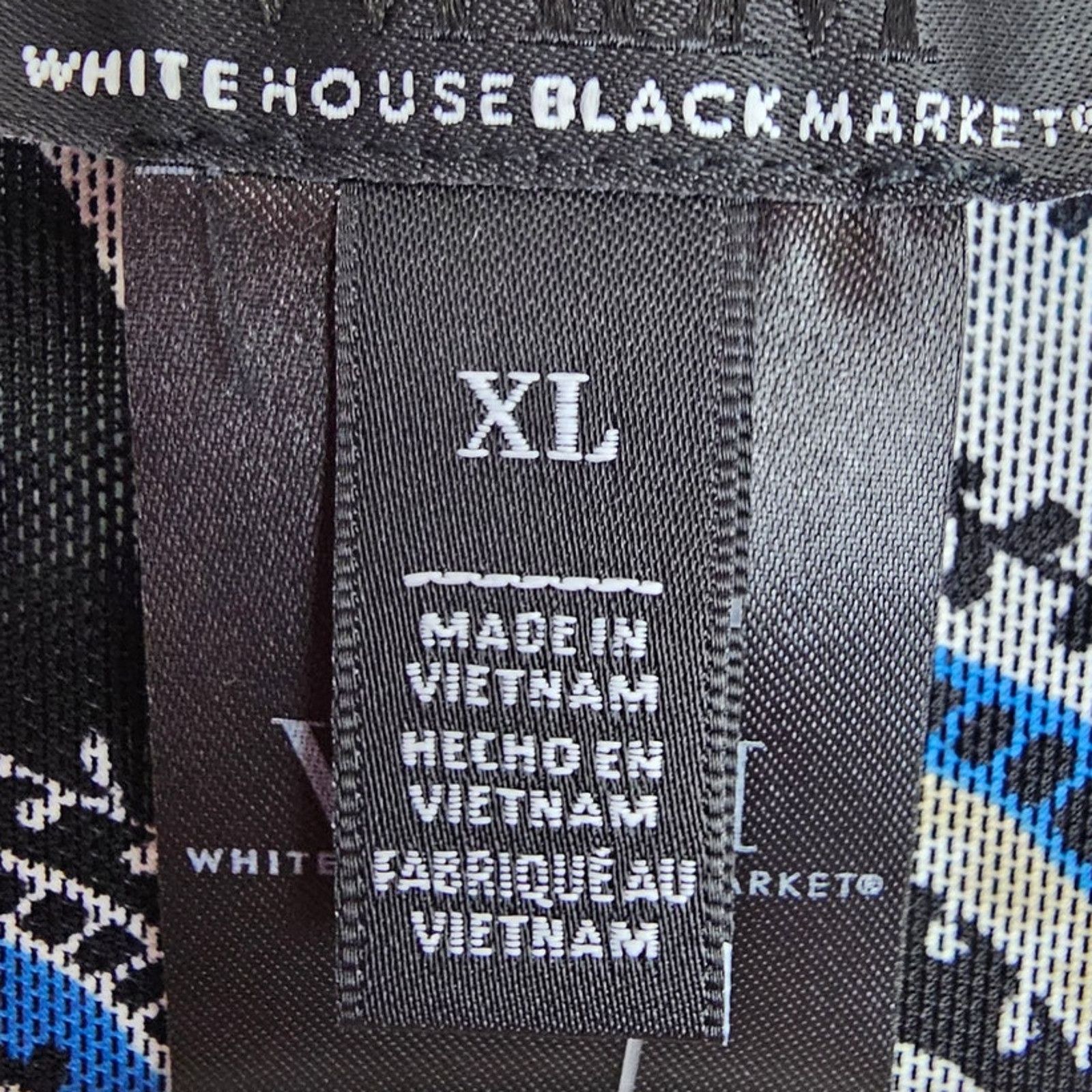 White House Black Market White House Black Market Elena Leaf Ruched Sheath Dress Size XL / US 12-14 / IT 48-50 - 6 Thumbnail