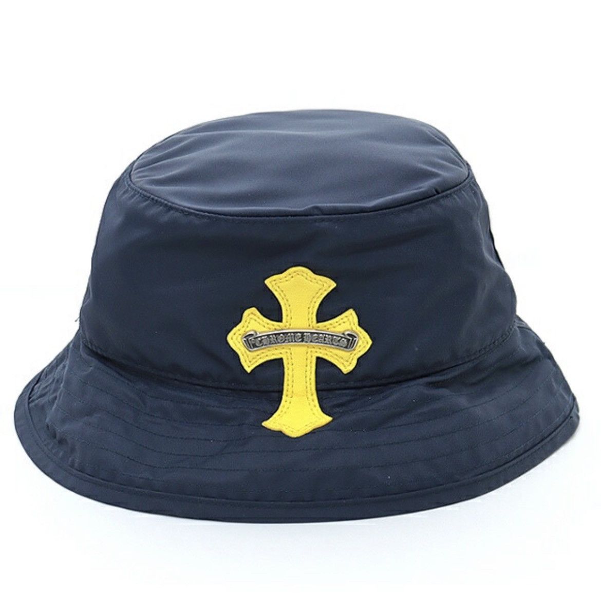 Chrome Hearts Chrome Hearts Lether Cross Label Nylon Bucket hat Size ONE SIZE - 1 Thumbnail