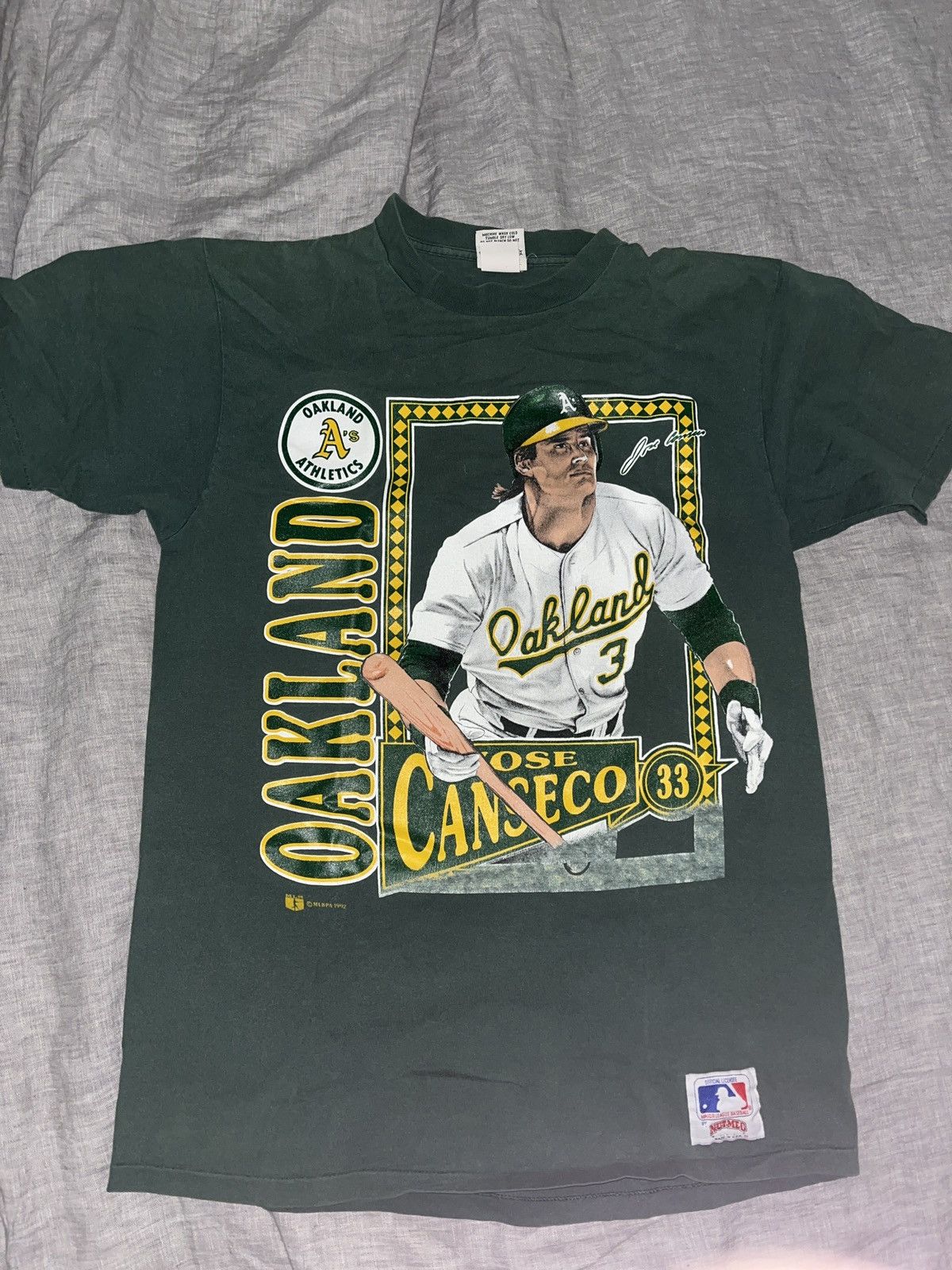 Nutmeg Jose Canseco Nutmeg Vintage Tee Size US XL / EU 56 / 4 - 1 Thumbnail