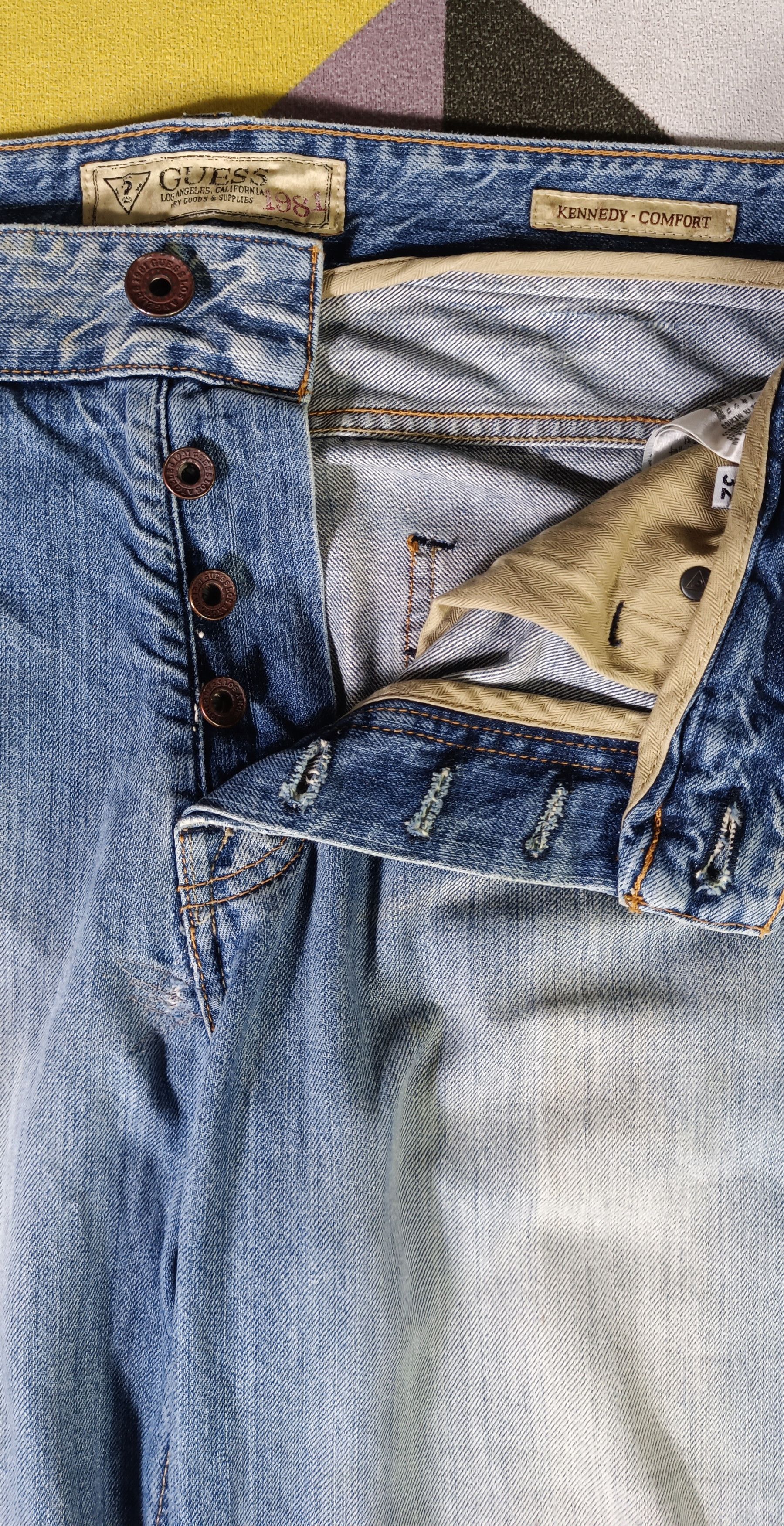 Guess Vintage Guess Los Angeles 1981 GPX305 Denim Size US 37 - 13 Thumbnail