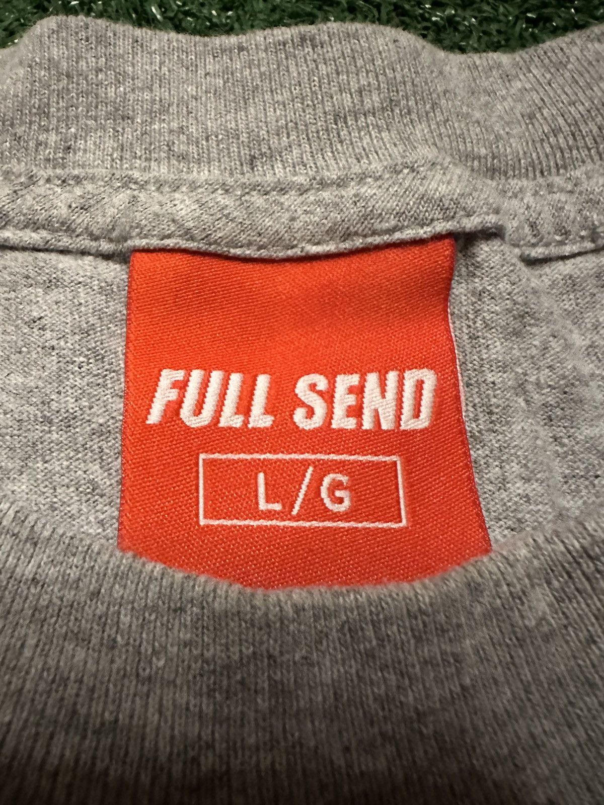 Full Send Full Send Nelk Middle Finger T-Shirt Size L Size US L / EU 52-54 / 3 - 3 Thumbnail