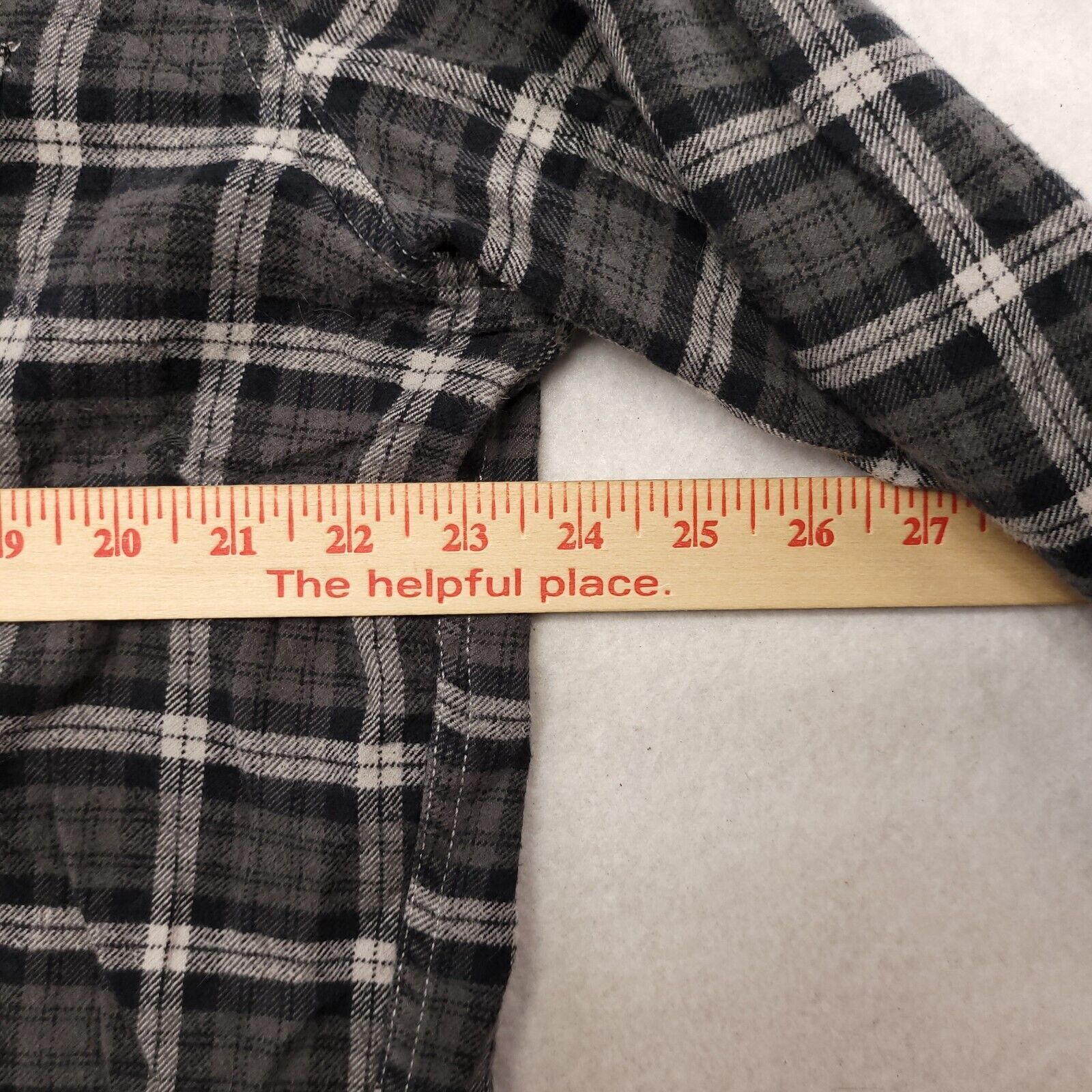 Merona Merona Madras Flannel Shirt Mens Size Extra Large Tall XLT Size US XL / EU 56 / 4 - 9 Thumbnail
