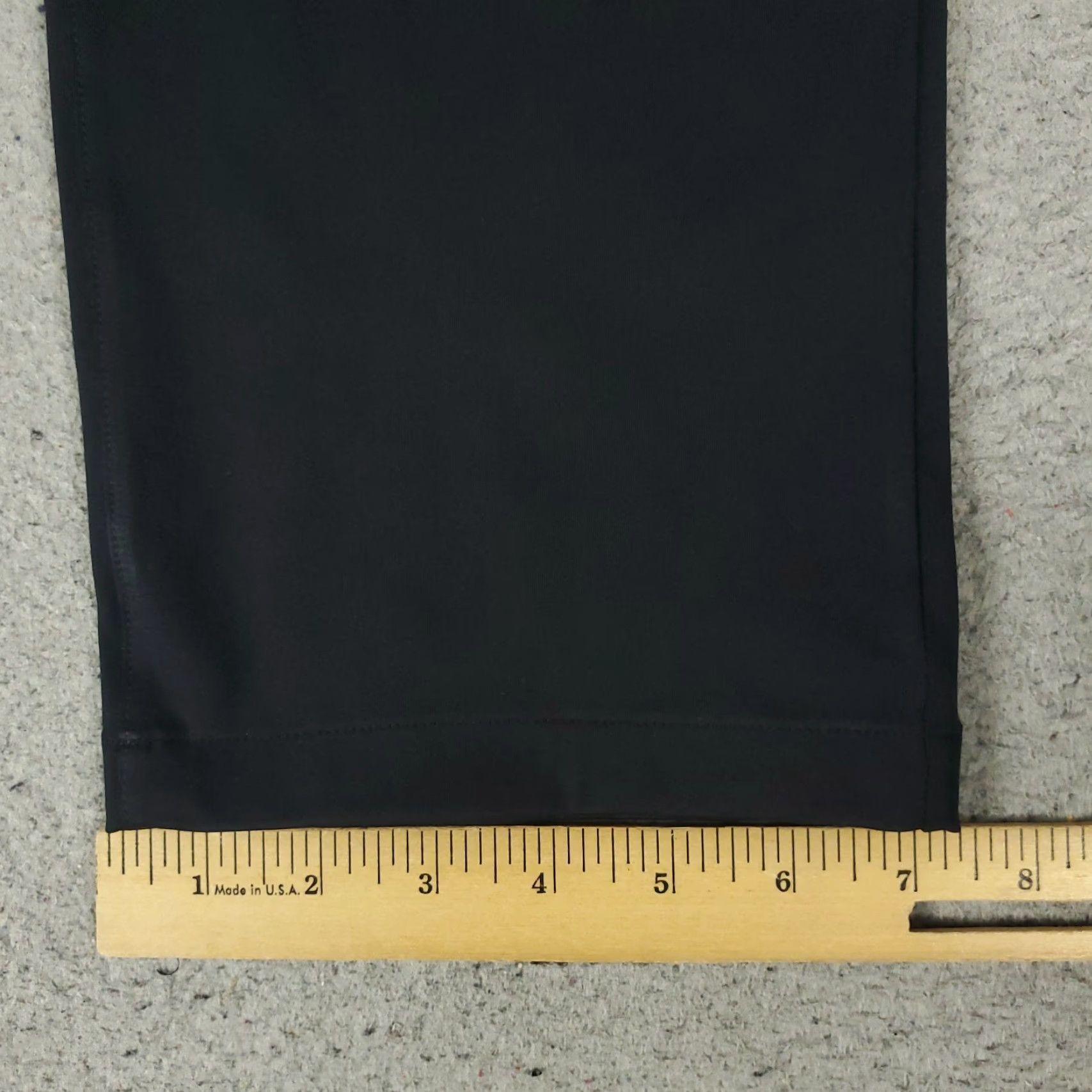 Rhone Rhone Pants Mens 38x32 Black Chino Flat Front Slim Straight Regular Size US 38 / EU 54 - 7 Thumbnail