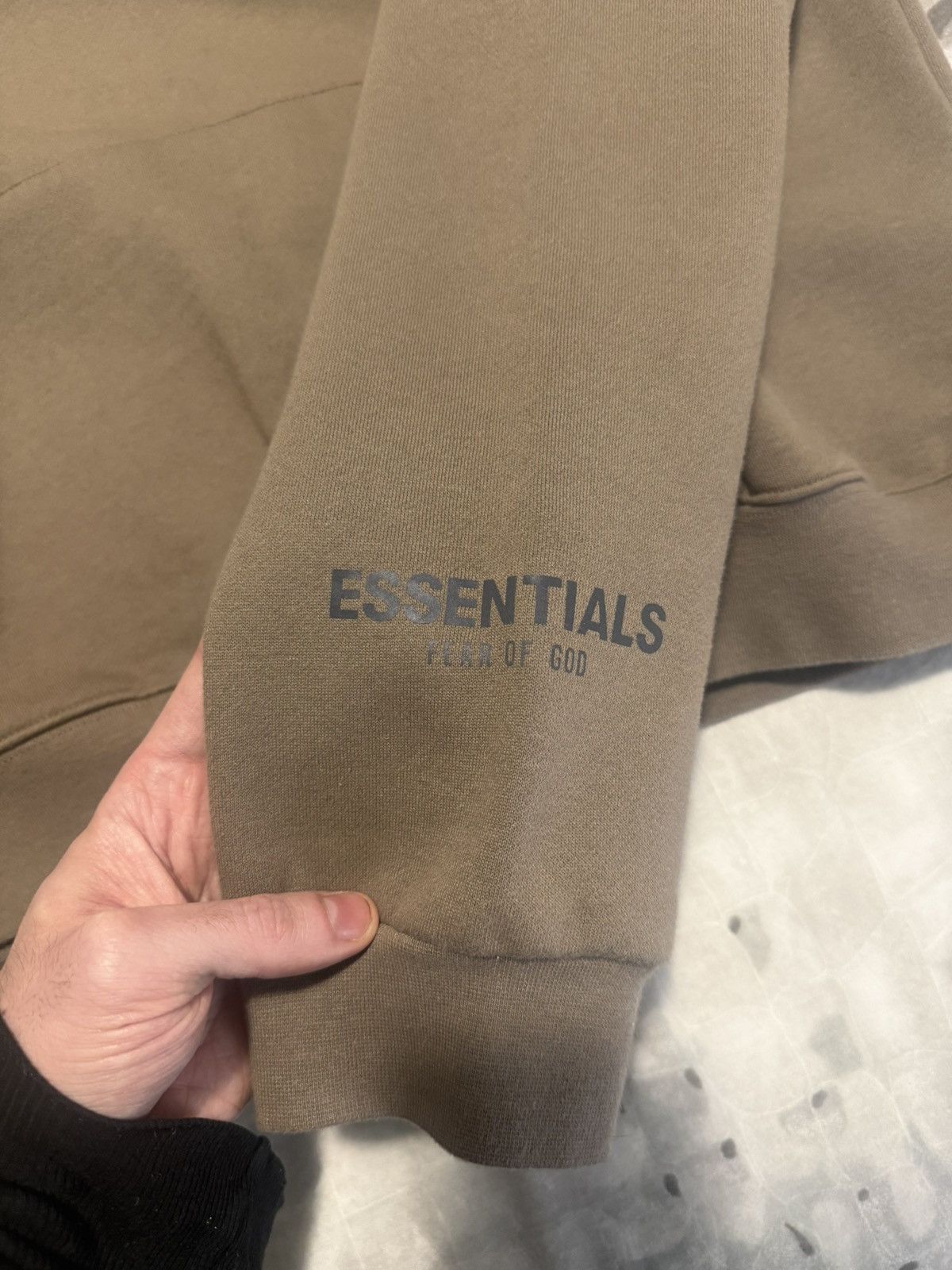 Fear of God Fear of God taupe hoodie Size US L / EU 52-54 / 3 - 3 Thumbnail