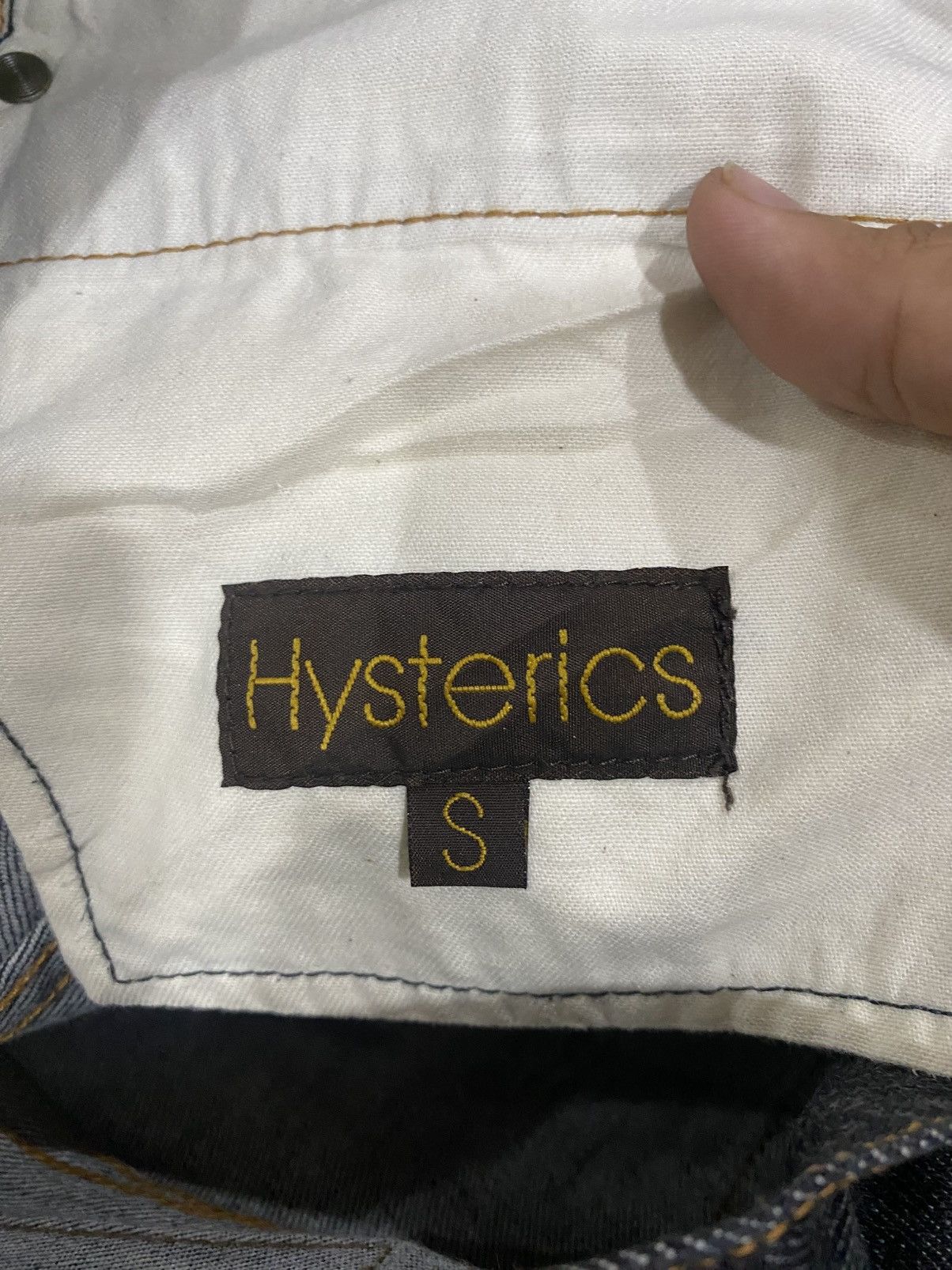 Hysteric Glamour Hysteric Glamour Flare Jeans Like New Condition Made Japan Size 29" - 10 Thumbnail