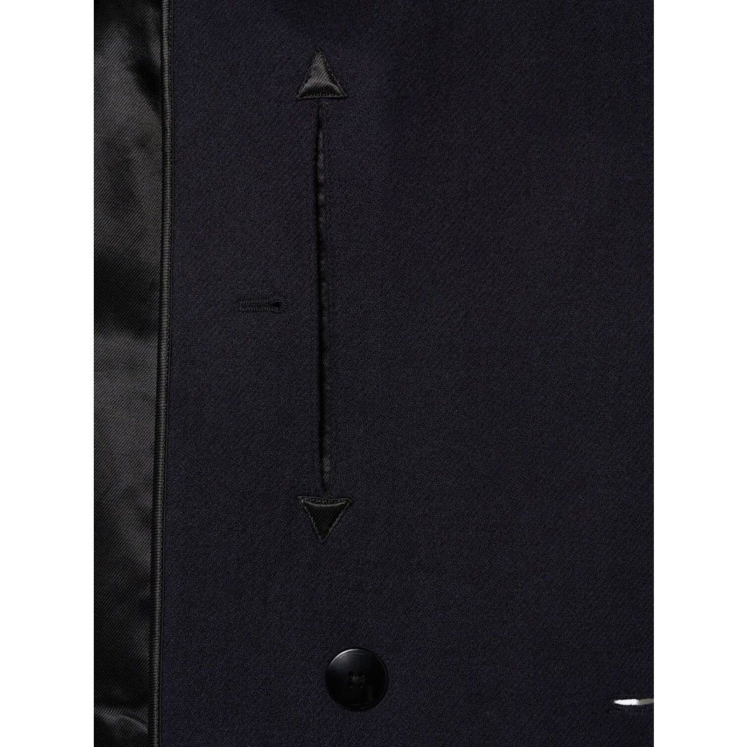Tom Ford TOM FORD Double Breasted Navy Wool Twill Coat New & Authenti Size US M / EU 48-50 / 2 - 5 Thumbnail