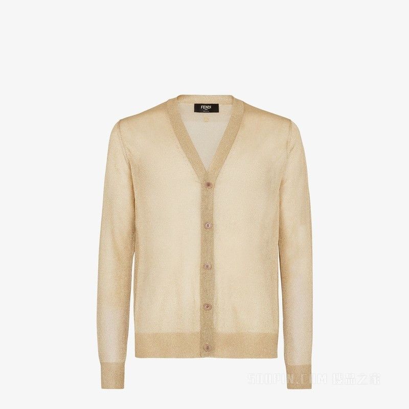 Fendi o1s1wg111125 Cardigan in Golden Size US S / EU 44-46 / 1 - 1 Thumbnail