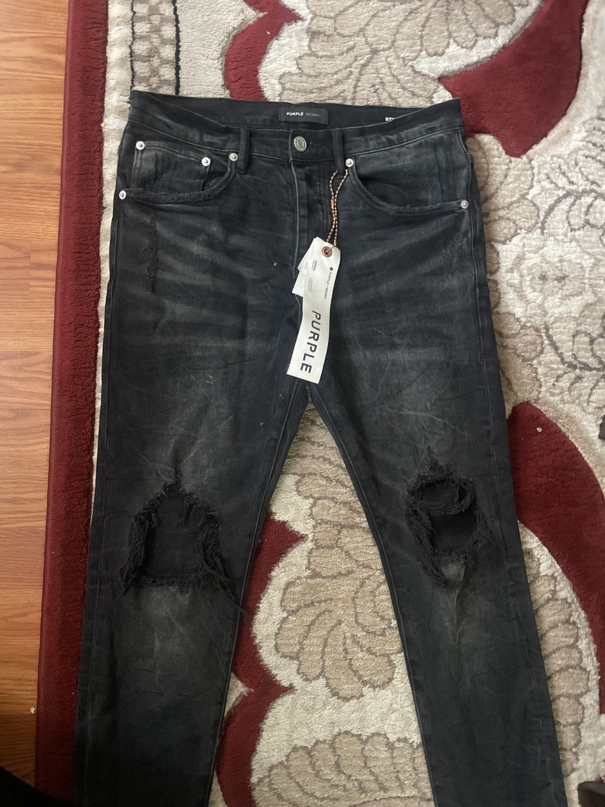 Purple Purple jeans Size US 30 / EU 46 - 2 Thumbnail