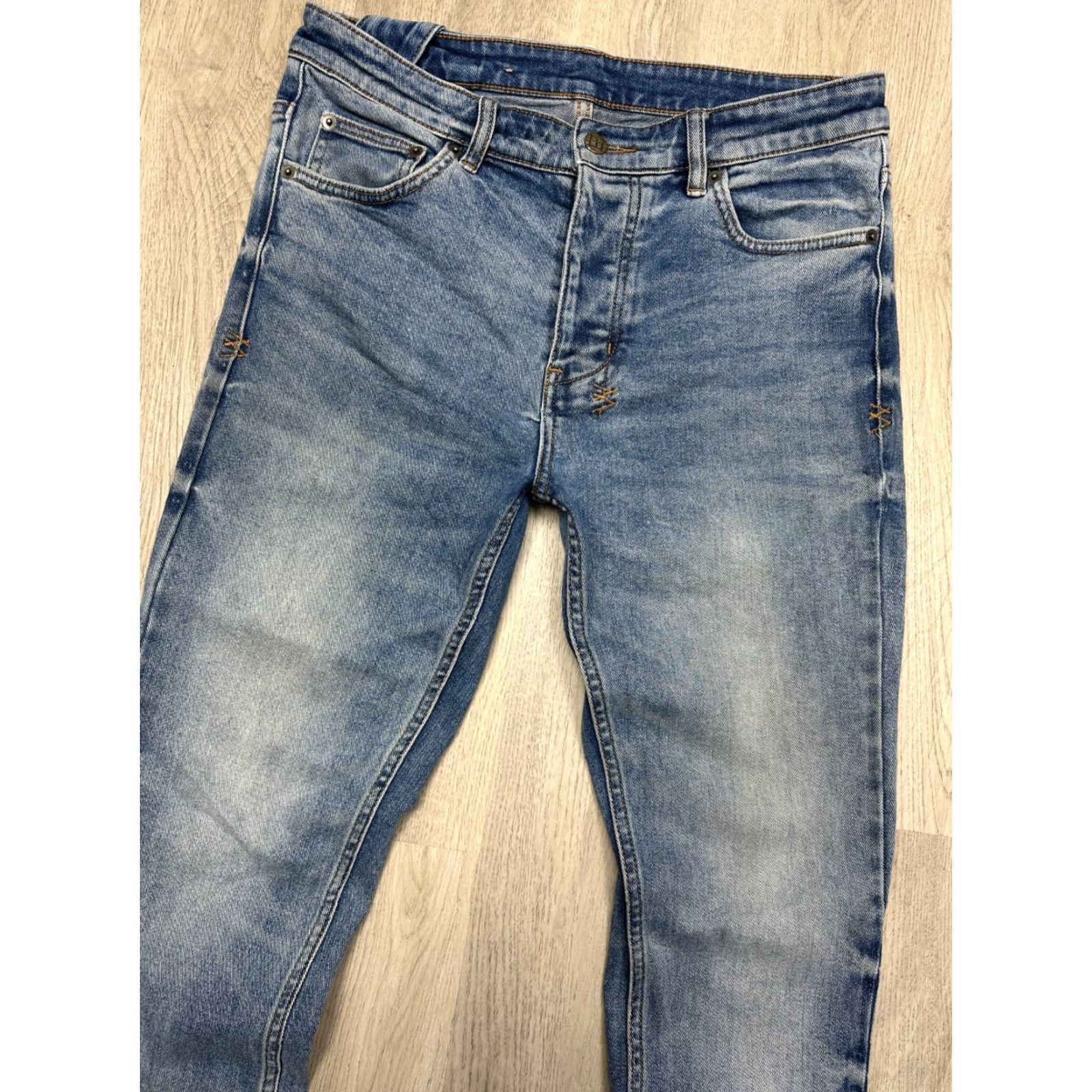 Ksubi ksubi Chitch Pure Dynamite Mens Denim Jeans Size 32 Blue Cotton Regular Athletic Vintage: No Size US 32 / EU 48 - 2 Thumbnail
