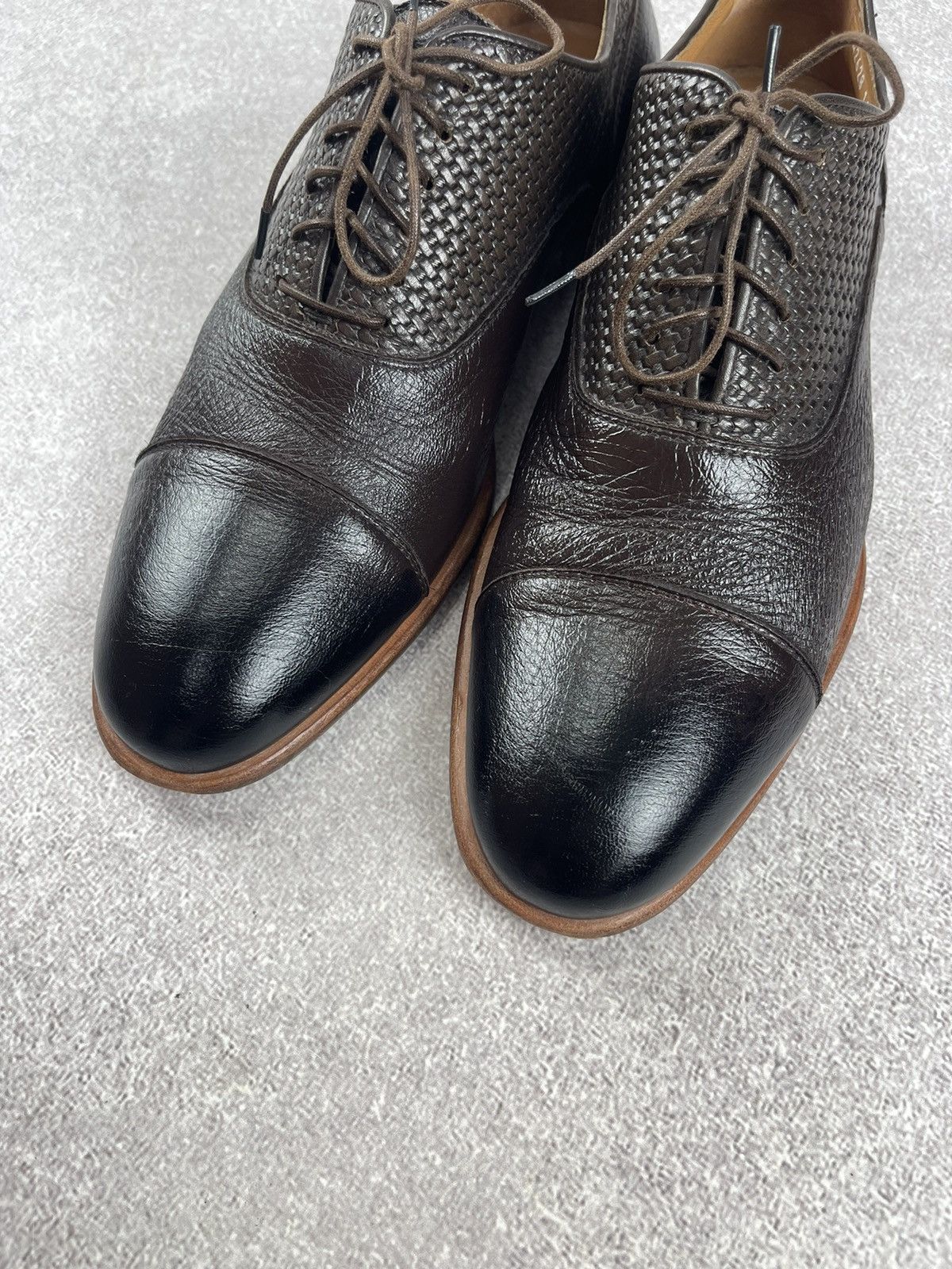 Moreschi Moreschi Leather Brown Derby Classic Shoes Size US 10 / EU 43 - 13 Thumbnail