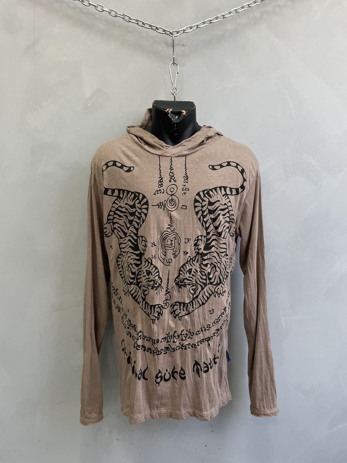 Jean Paul Gaultier JPG style overprint hoodie hippie vintage hype y2k Size US M / EU 48-50 / 2 - 1 Thumbnail