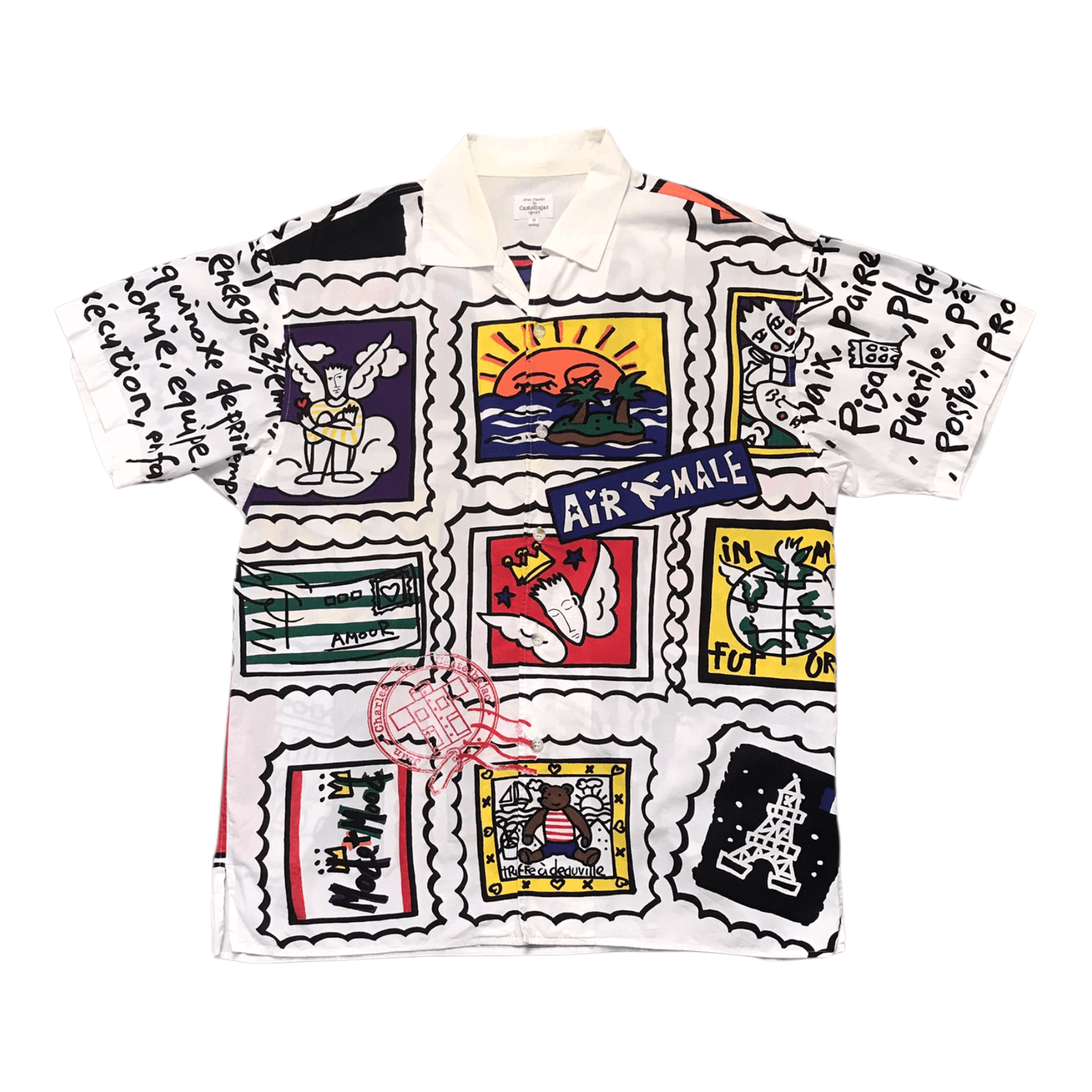 Jean Charles De Castelbajac Jean Charles De Castelbajac Sport Shirt Size US M / EU 48-50 / 2 - 1 Thumbnail