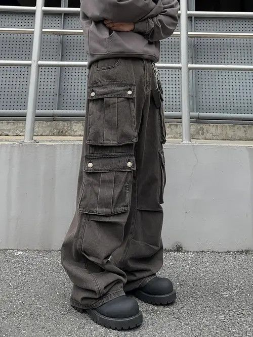 Vintage Yoshiko x Kanou Cargo Wide Leg Pants Size US 32 / EU 48 - 6 Thumbnail
