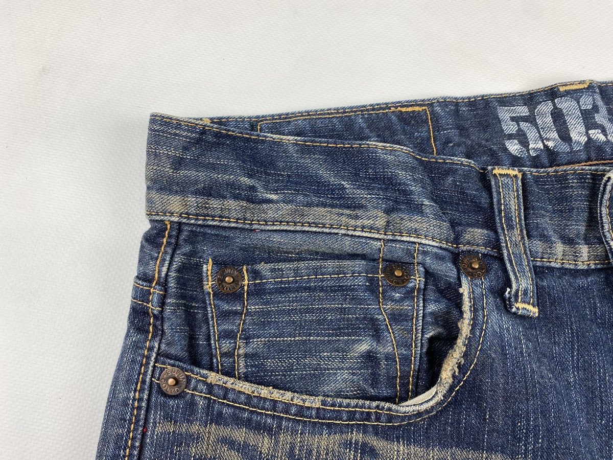 Edwin Edwin Shorts Denim Distressed Model 503 Blue Tripp Size US 32 / EU 48 - 6 Thumbnail