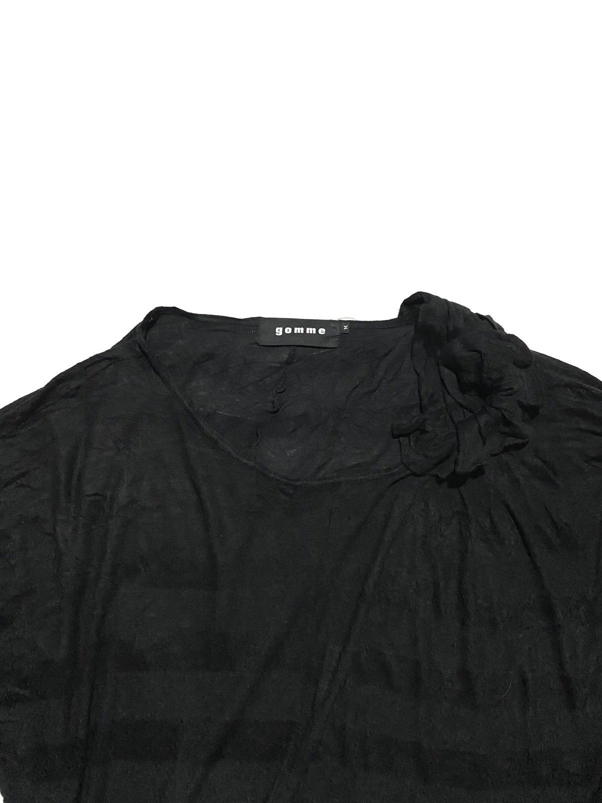 Yohji Yamamoto GOMME MAKI HIROSHIGE BY YOHJI YAMAMOTO ASYMMETRICAL SHIRT Size US M / EU 48-50 / 2 - 2 Thumbnail
