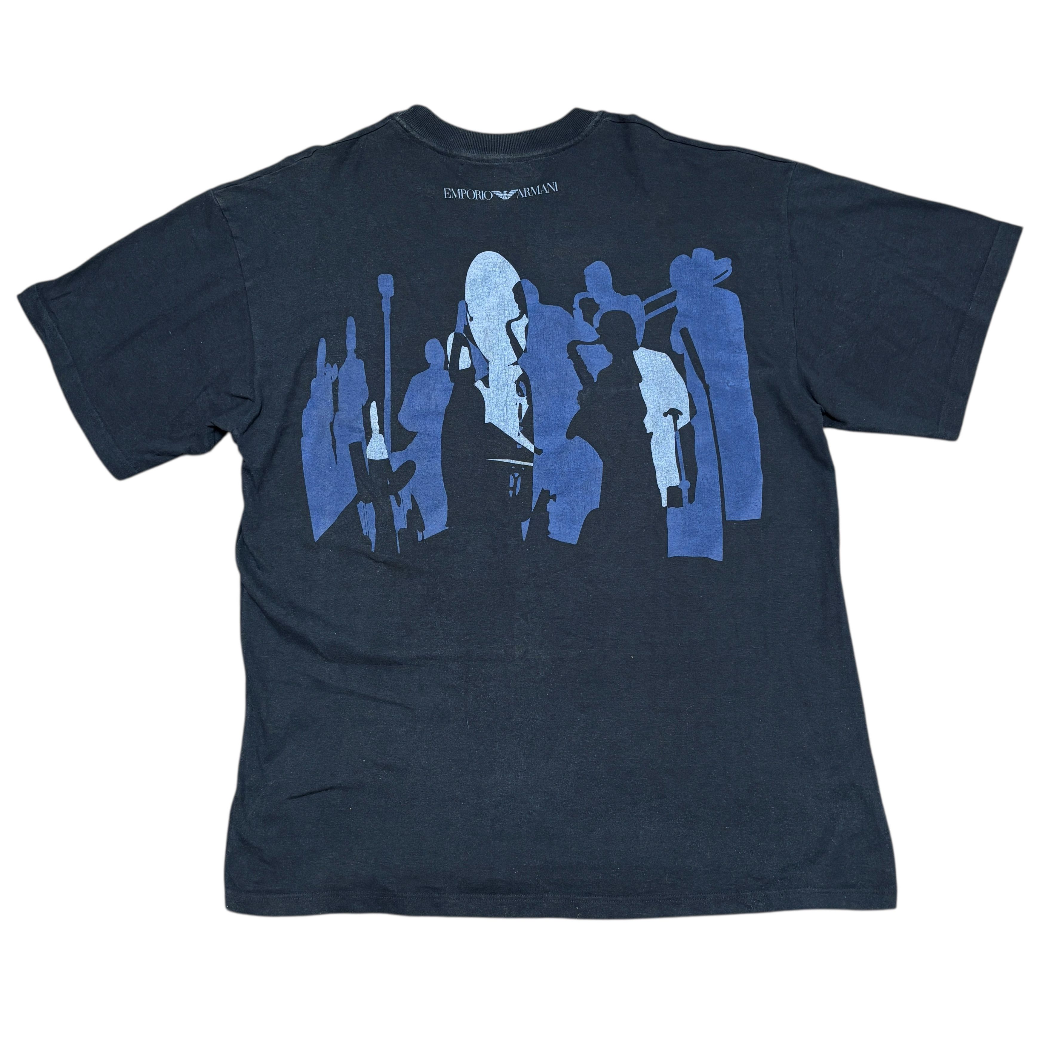 Band Tees Vintage Eric Clapton Shirt 90s Tour Band Tee Emporio Armani Size US XL / EU 56 / 4 - 2 Thumbnail