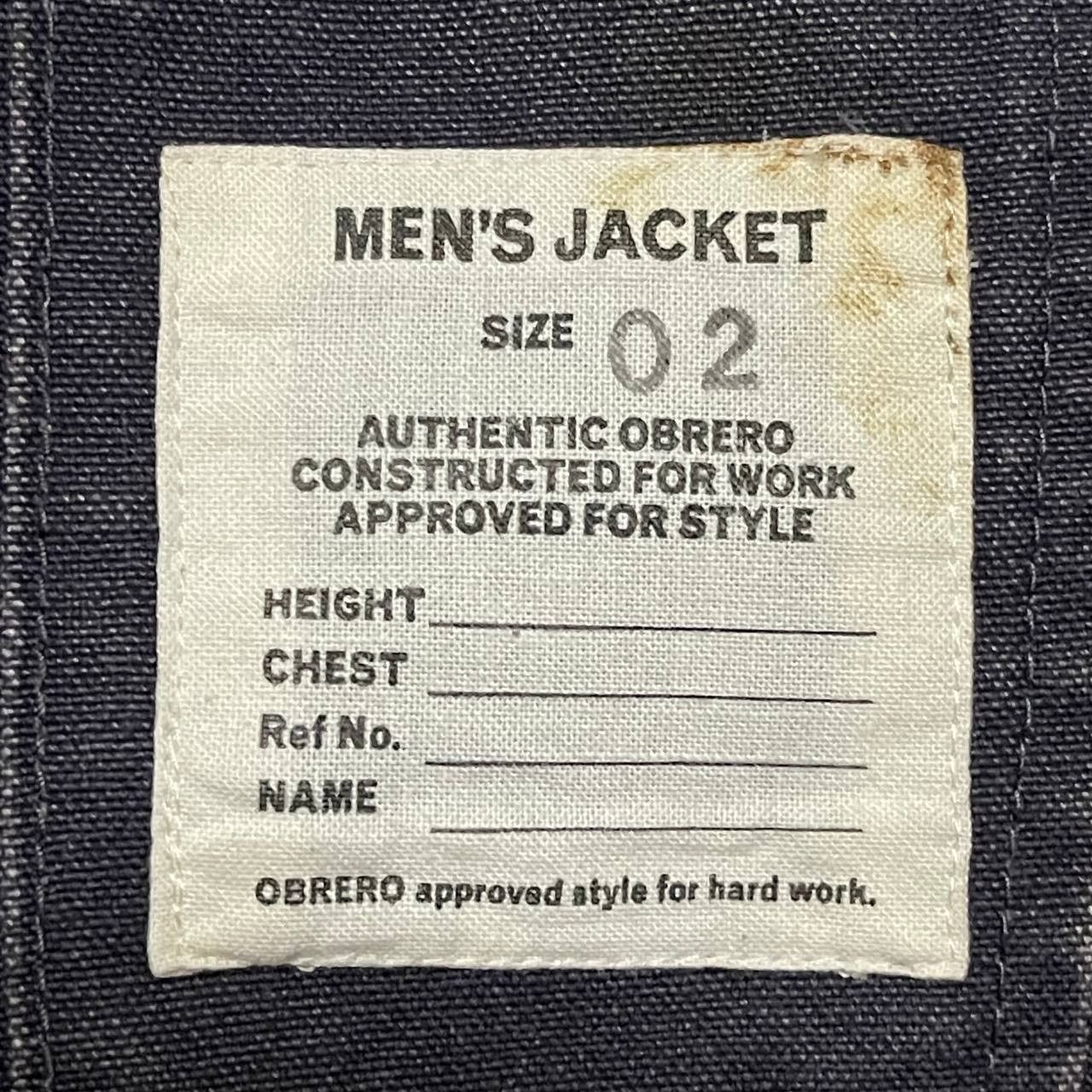 Japanese Brand Vintage Obrero Work Chore Jacket Size US M / EU 48-50 / 2 - 6 Thumbnail