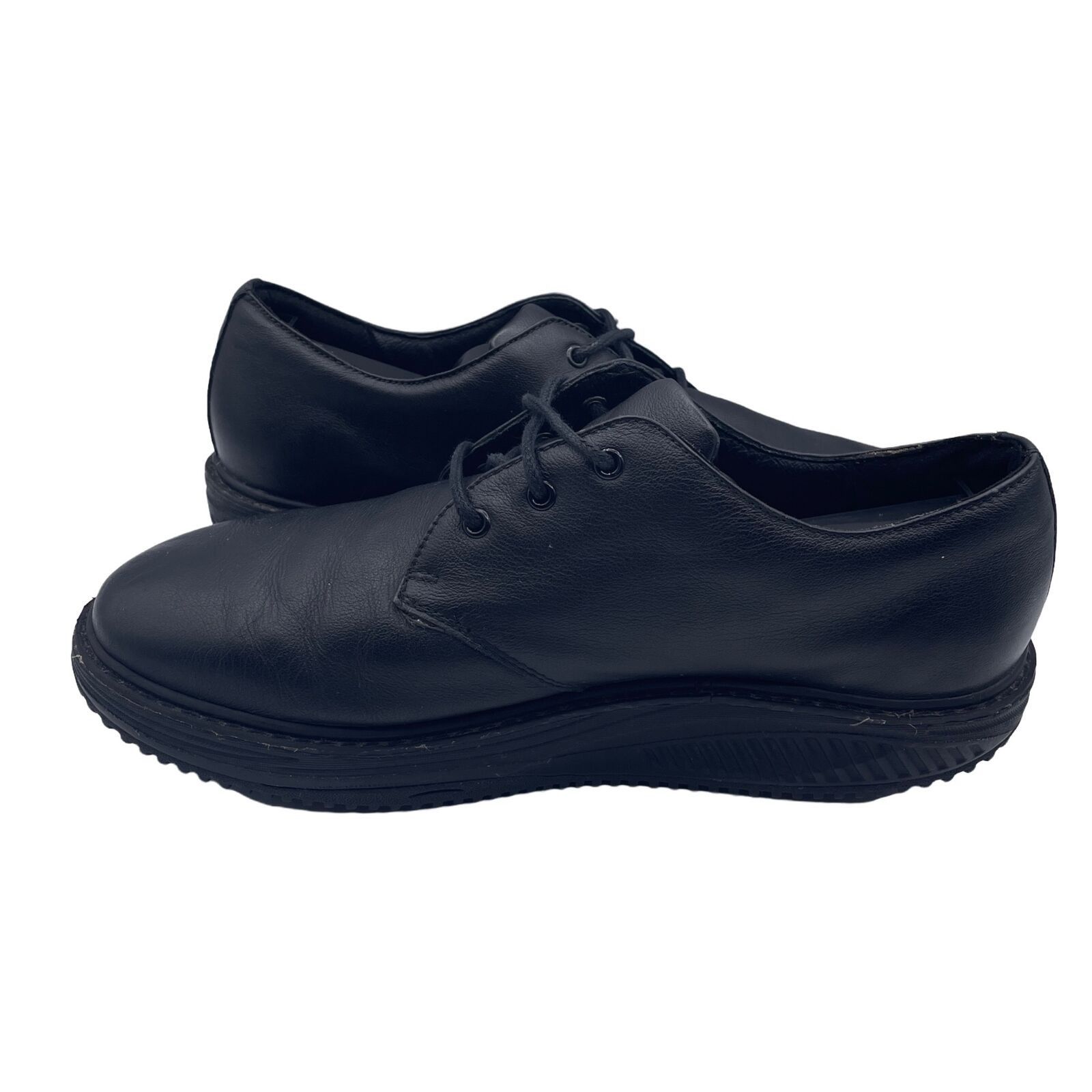 SKECHERS Skechers Shape Ups Work Black Leather Shoe Womens Size 9.5 Size US 9.5 / IT 39.5 - 6 Thumbnail