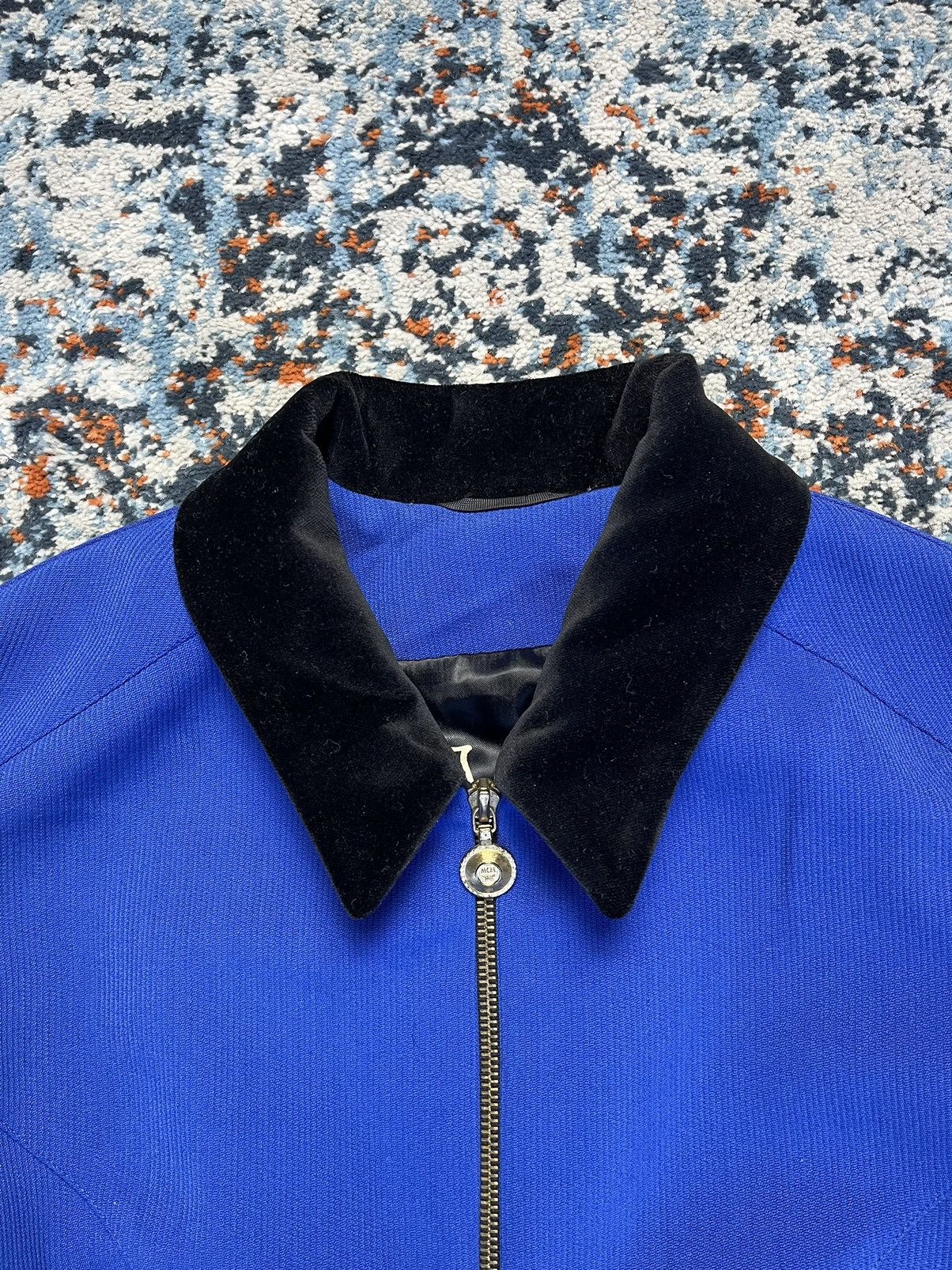 MCM × Vintage Vintage 80s MCM velvet elements blazer avant-garde design Size M / US 6-8 / IT 42-44 - 7 Thumbnail