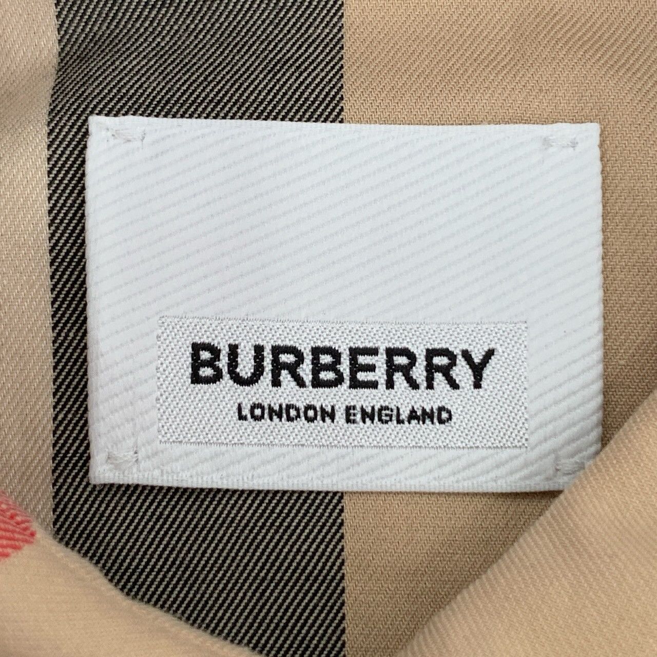 Burberry Burberry Waist-Defined Colorblock Cotton Shirt (Size XS) Size US XS / EU 42 / 0 - 2 Thumbnail