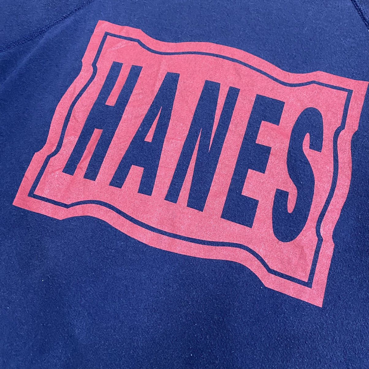 Hanes Vintage Hanes box logo sweatshirt Size US L / EU 52-54 / 3 - 7 Thumbnail