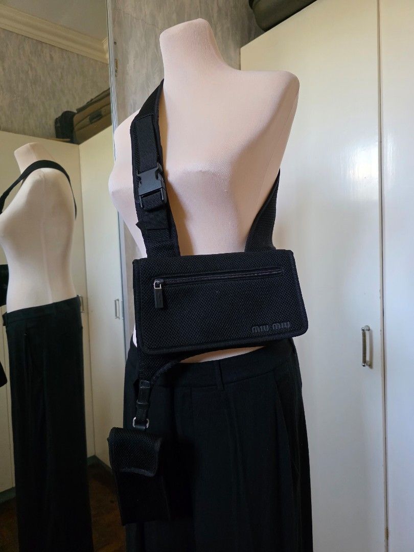 Miu Miu Miu Miu Spring 1999 Crossbody Bag with Cellphone Pouch Size ONE SIZE - 4 Thumbnail