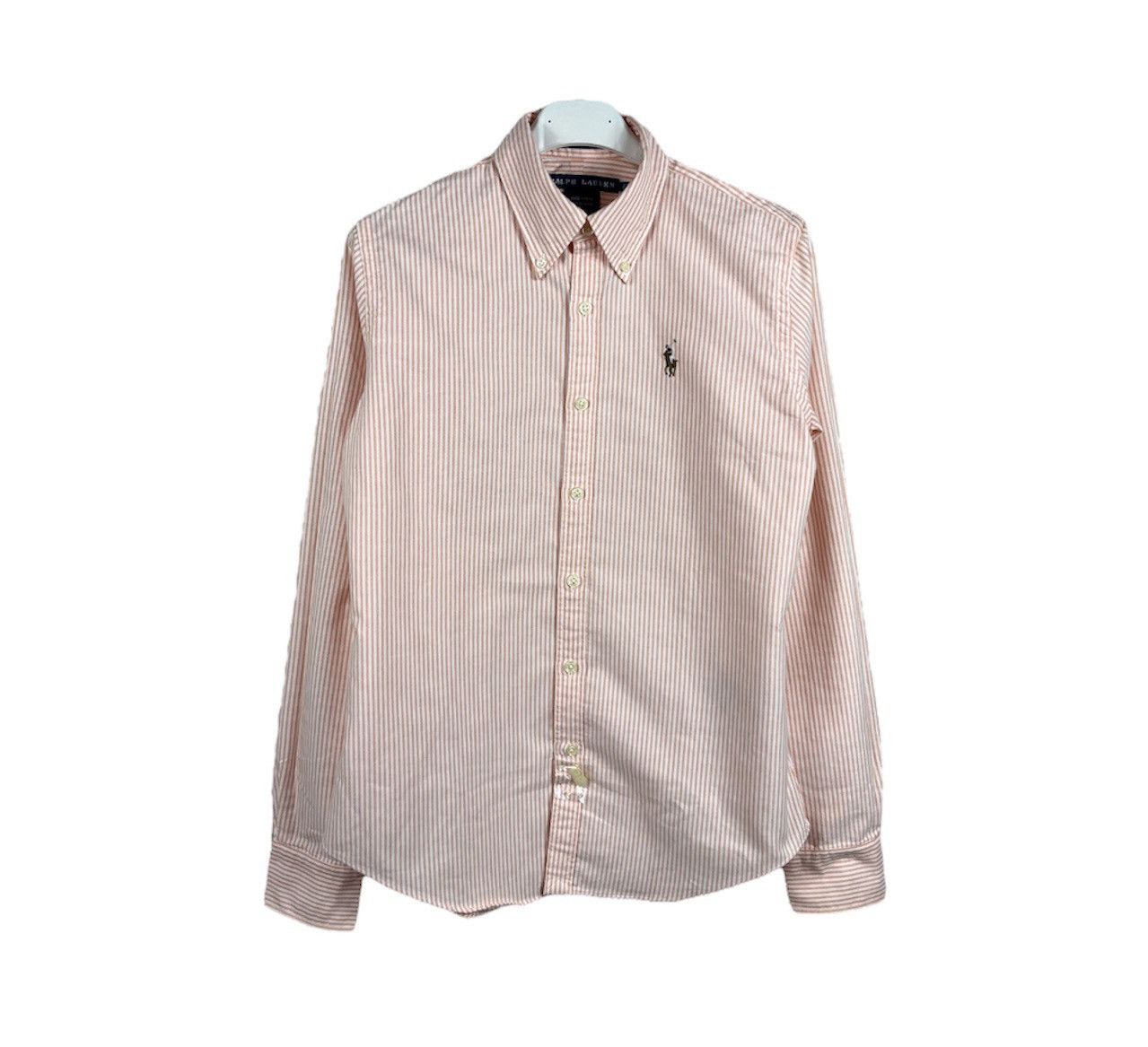 Vintage 90s Polo Ralph Lauren striped multicolor logo shirt