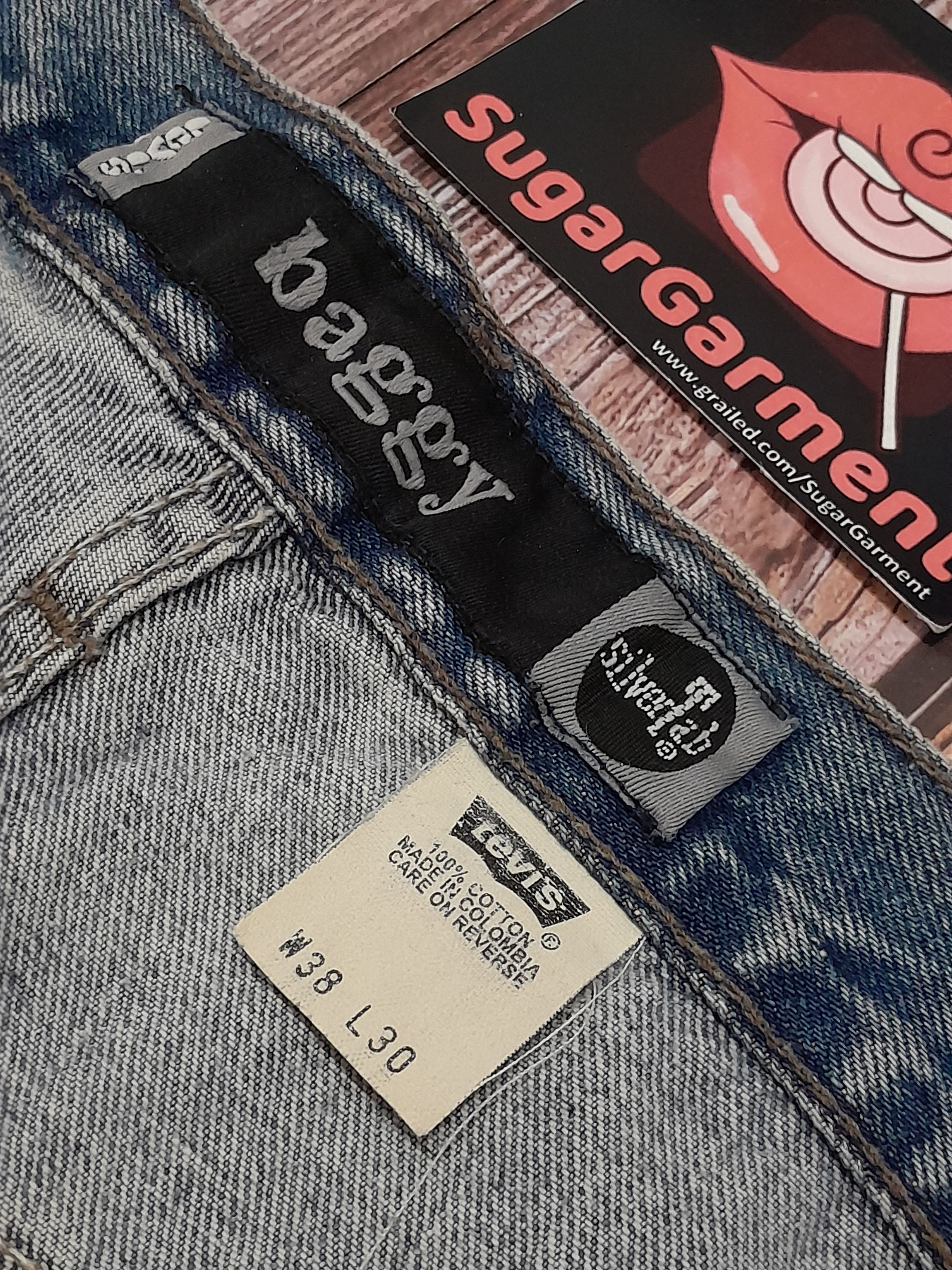 Levi's Levis silvertab Baggy Jeans Size US 38 / EU 54 - 11 Thumbnail