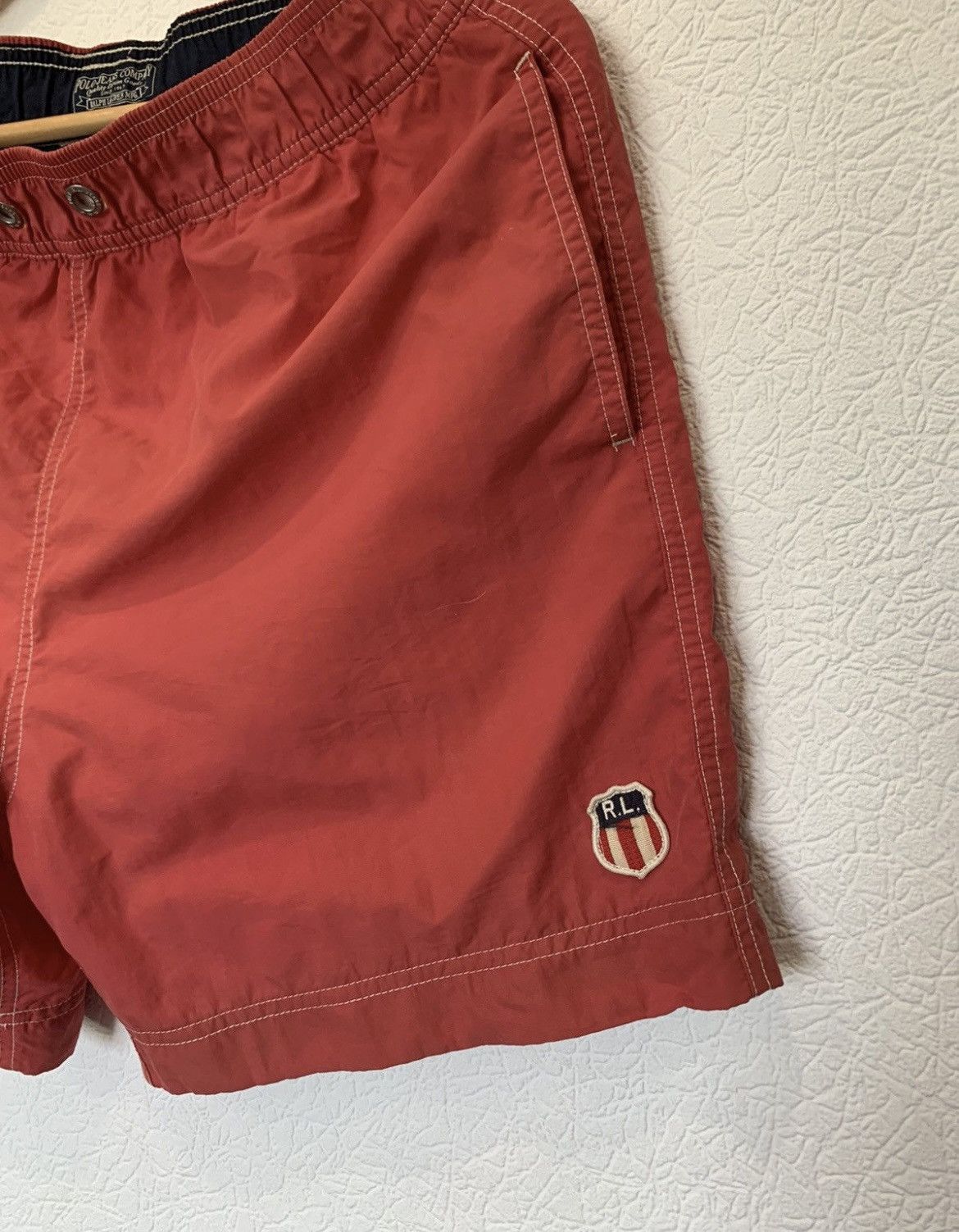 Polo Ralph Lauren Polo Ralph Lauren Nylon Swimming Shorts Red Size L Size US 34 / EU 50 - 2 Thumbnail