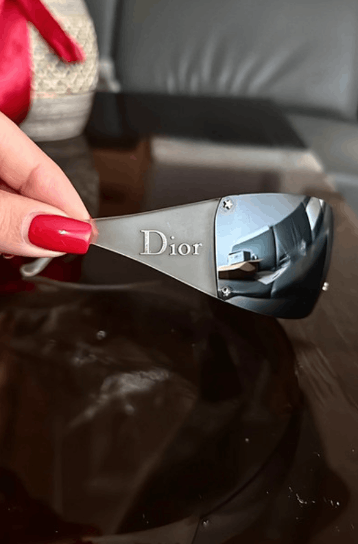 Christian Dior Monsieur × Dior × Vintage DIOR Sunglasses SKI Rimless Mask Pop Bike Shield RI931 Size ONE SIZE - 4 Thumbnail
