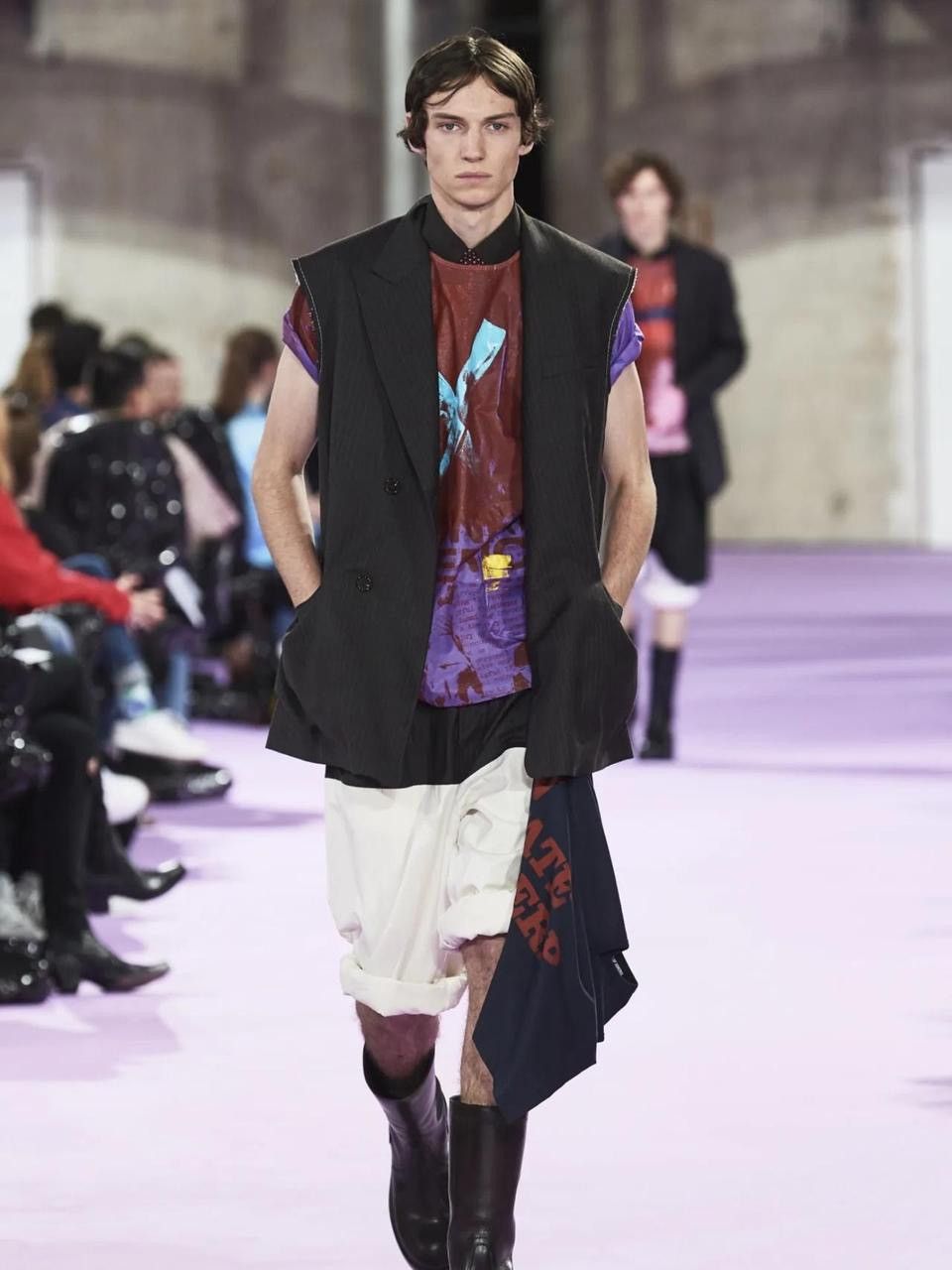 Raf Simons Raf Simons SS 20 Sleeveless Blazer Size 46L - 3 Thumbnail