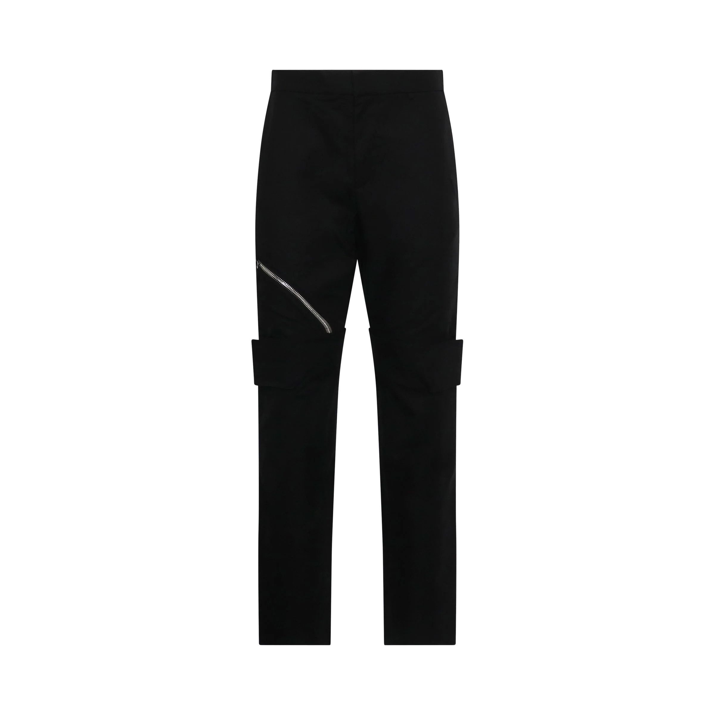 Givenchy o1mris0824 Overlayer Trousers in Black Size US 32 / EU 48 - 1 Thumbnail