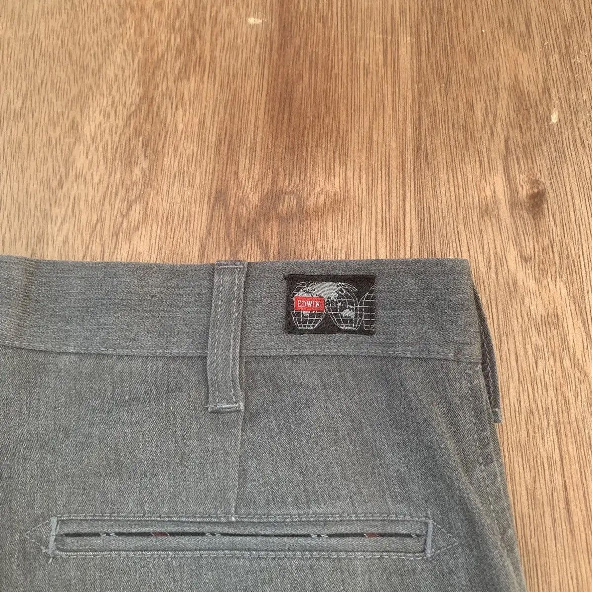 Edwin ⚡️ FLASH SALE ⚡️EDWIN KHAKI REGULAR FIT TROUSERS BLANK PANTS Size US 30 / EU 46 - 12 Thumbnail