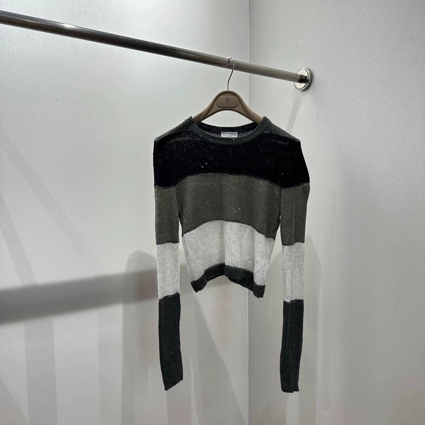 Brunello Cucinelli Brunello Cucinelli Linen Sweater S Women Size S / US 4 / IT 40 - 1 Thumbnail