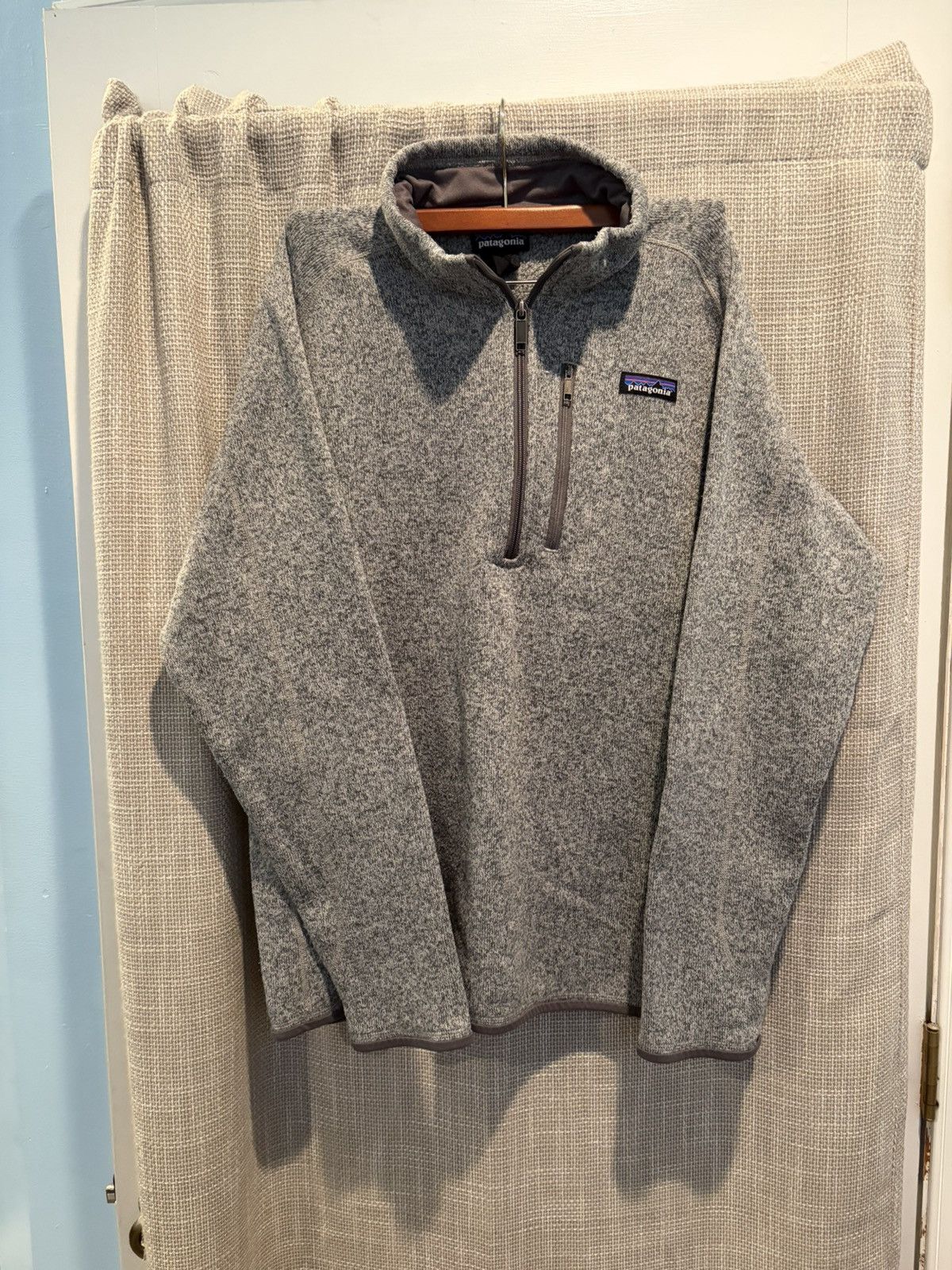 Patagonia Patagonia Grey Quarter Zip Fleece Jacket Size US L / EU 52-54 / 3 - 1 Thumbnail