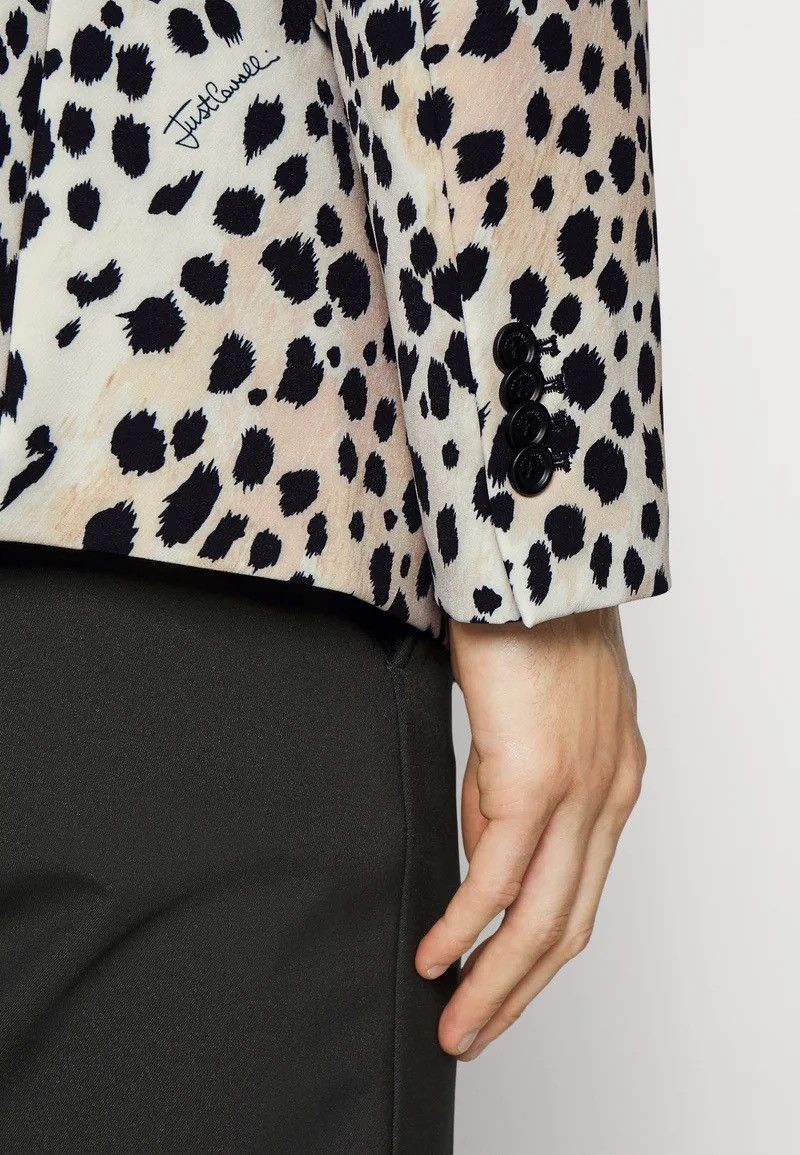 Just Cavalli !DS! FW22 Just Cavalli Leopard Print Natural Blazer Size US L / EU 52-54 / 3 - 5 Thumbnail