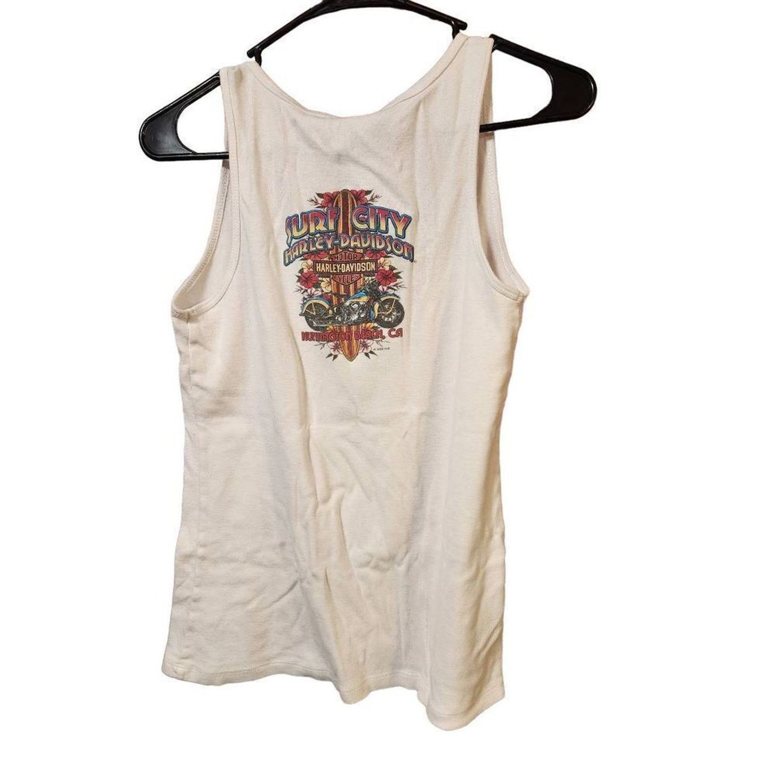 Harley Davidson Harley davidson M tank top white Size M / US 6-8 / IT 42-44 - 3 Thumbnail