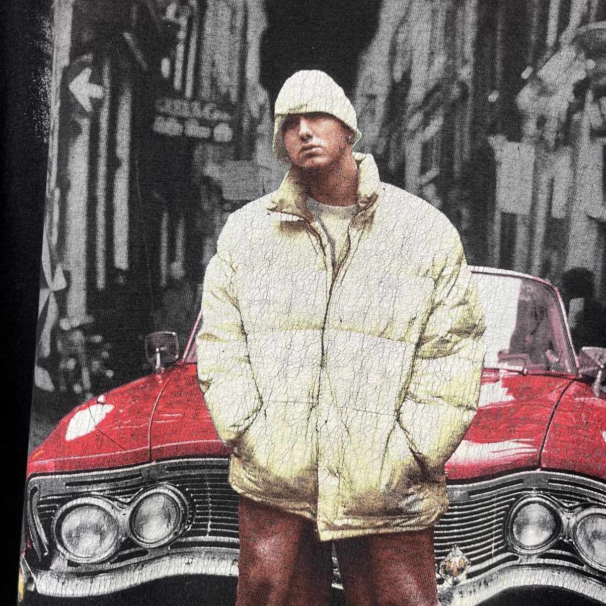 Vintage Vintage Tee Eminem 2000s y2k merch Rap washed tee Size US XL / EU 56 / 4 - 3 Thumbnail