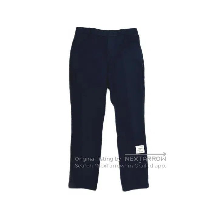 Thom Browne Thom Browne Classic Cashmere Track Pants for Men. Size US 30 / EU 46 - 2 Thumbnail