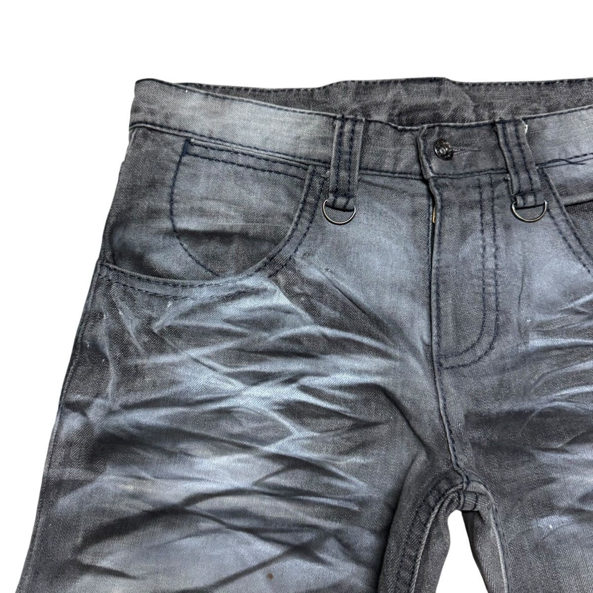 semanticdesign Semantic Design Whiskered Denim Flare Jeans Size US 32 / EU 48 - 4 Thumbnail