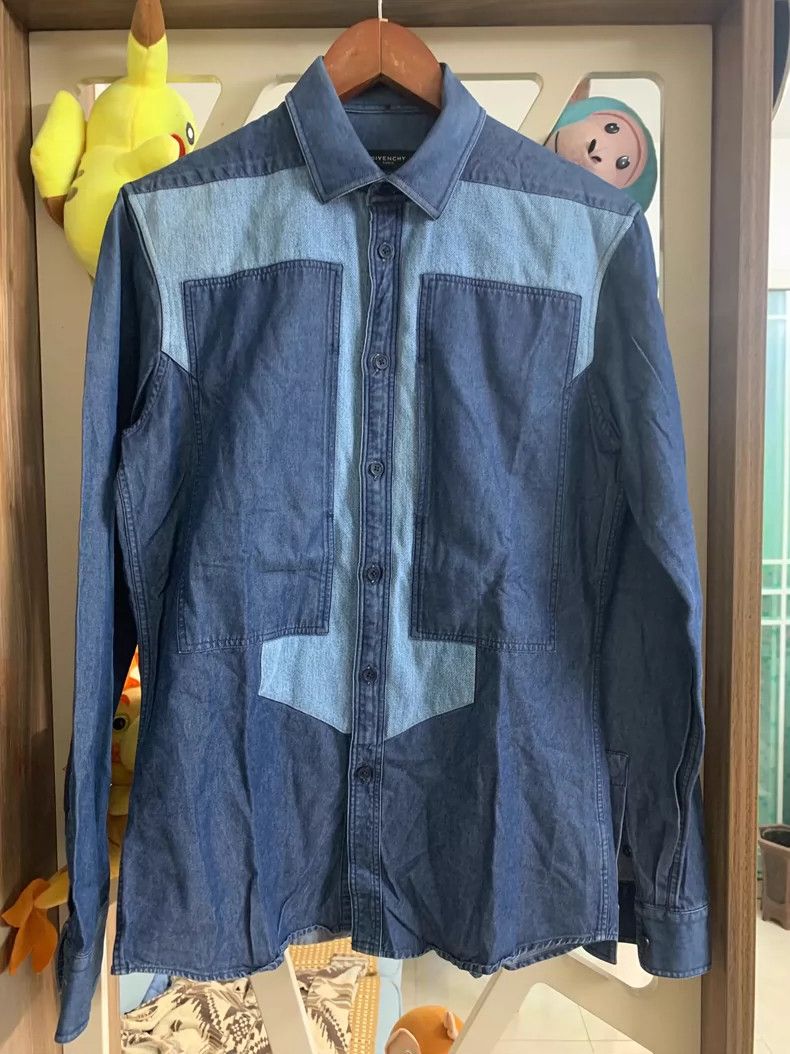 Givenchy Givenchy Denim Shirt Size US S / EU 44-46 / 1 - 1 Thumbnail