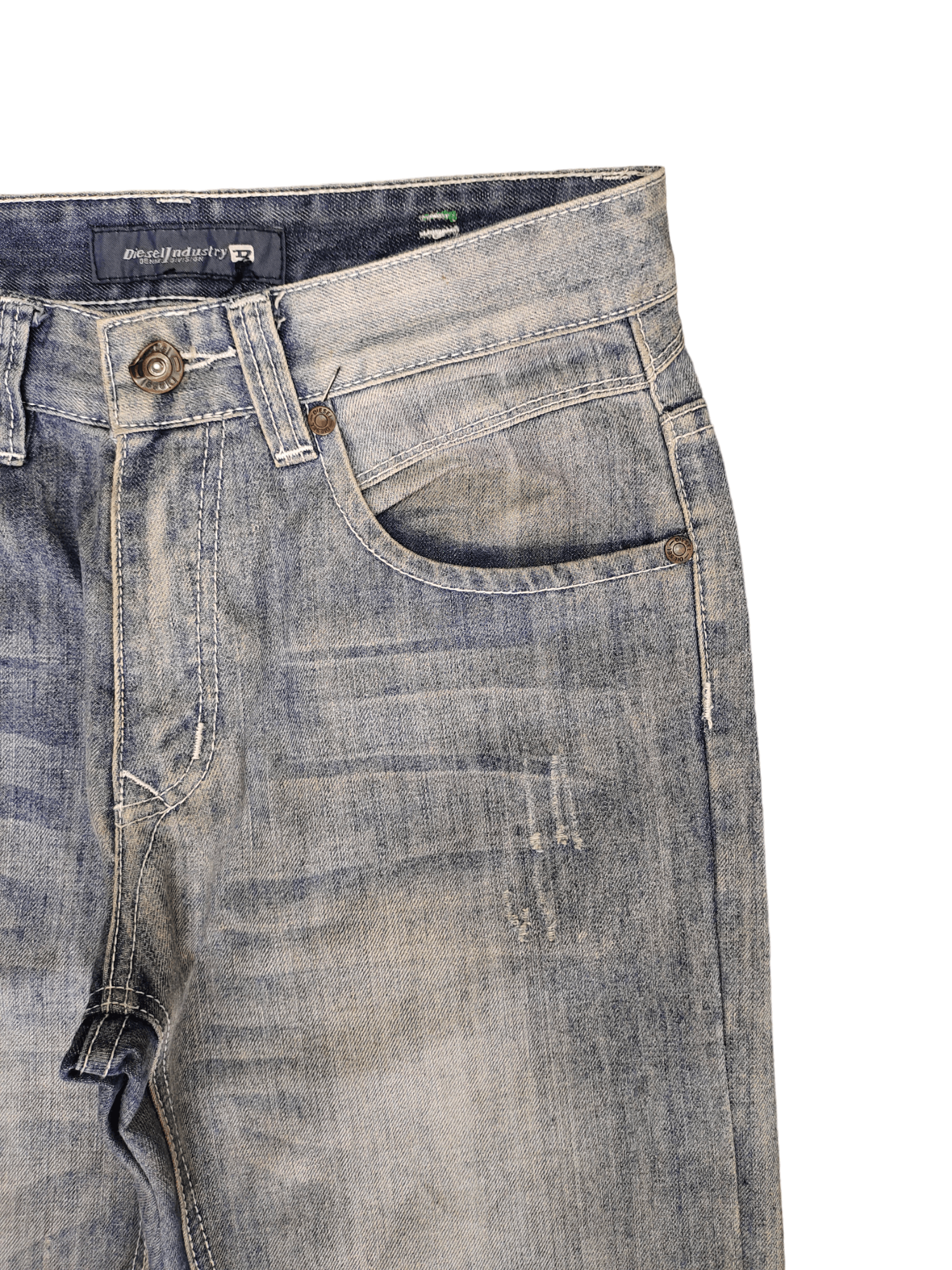 Diesel Vintage Diesel Sun Faded Denim Jeans Streetwear Y2k Size US 30 / EU 46 - 3 Thumbnail