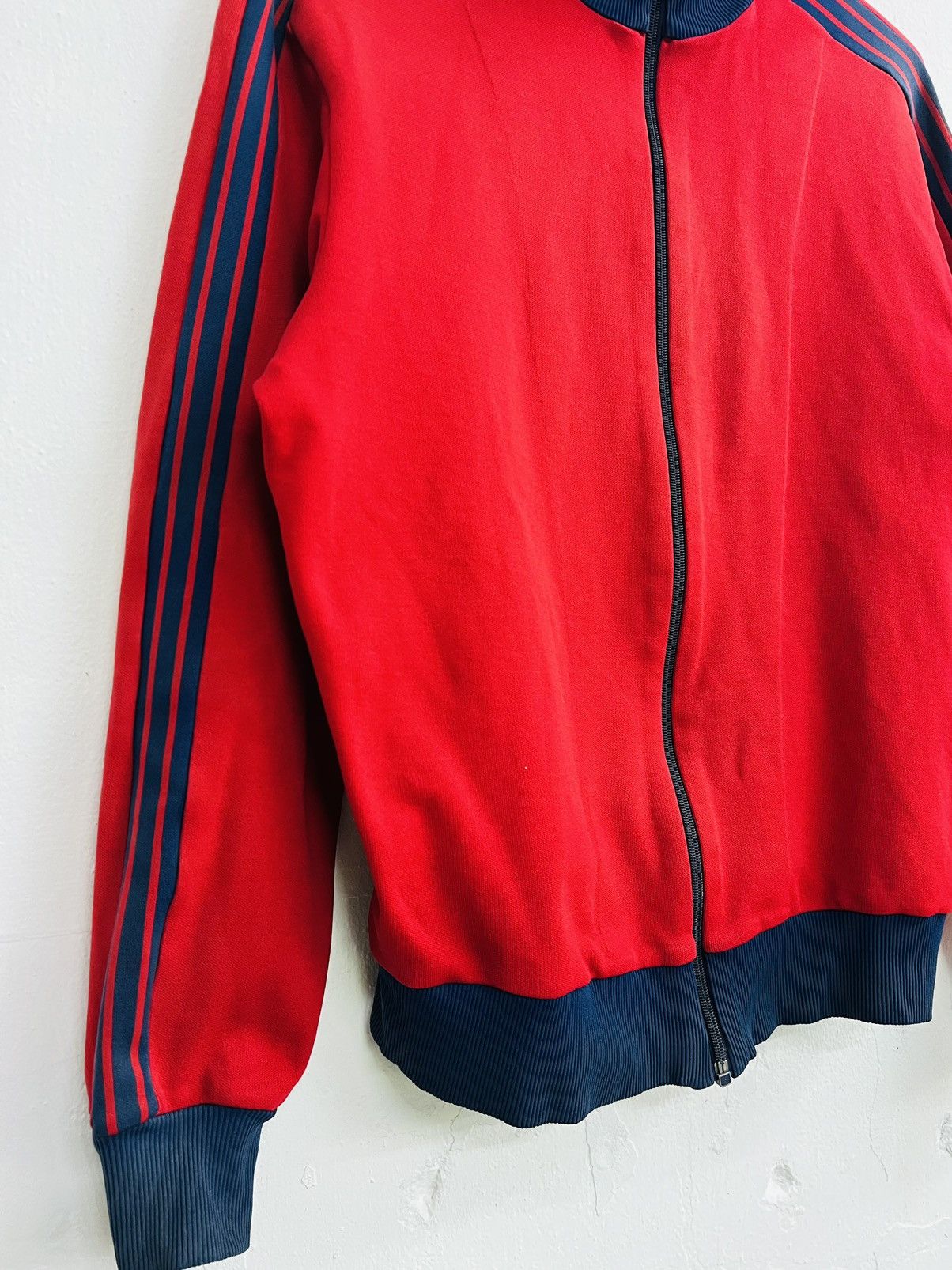 Adidas Vintage 80s Adidas Descente Japan Rare Tracktop Size US M / EU 48-50 / 2 - 2 Thumbnail